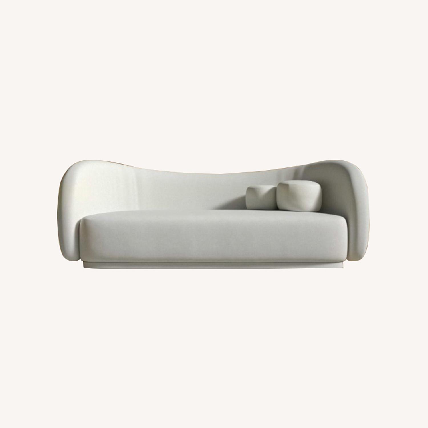 Rove Concepts Diane Sofa Gray Velvet - image-0