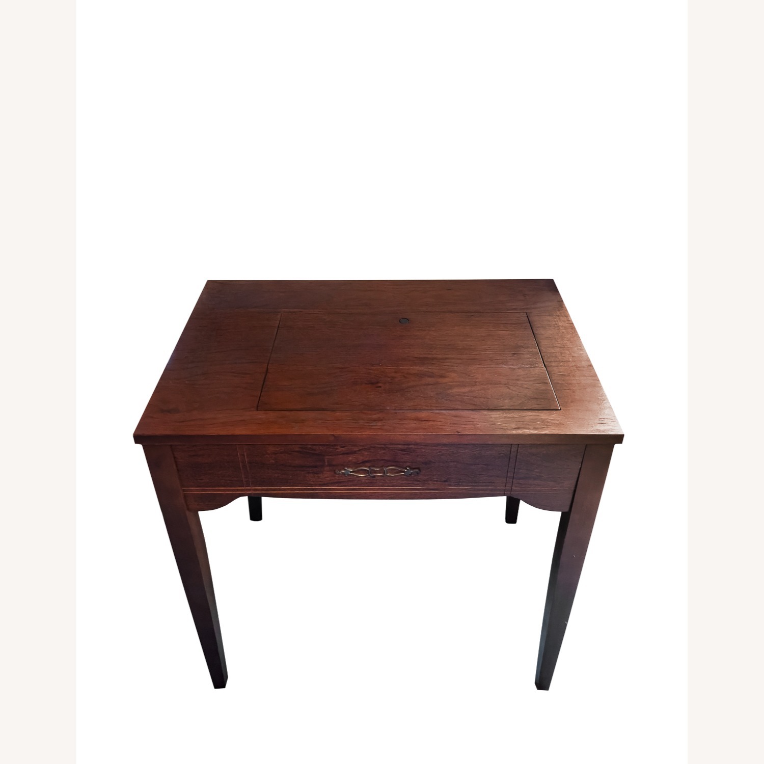Vintage/Antique Finds Dark Brown Desk - image-1