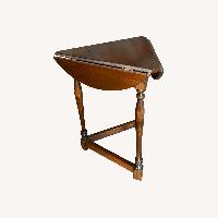 Mid Century Adjustable Side Table