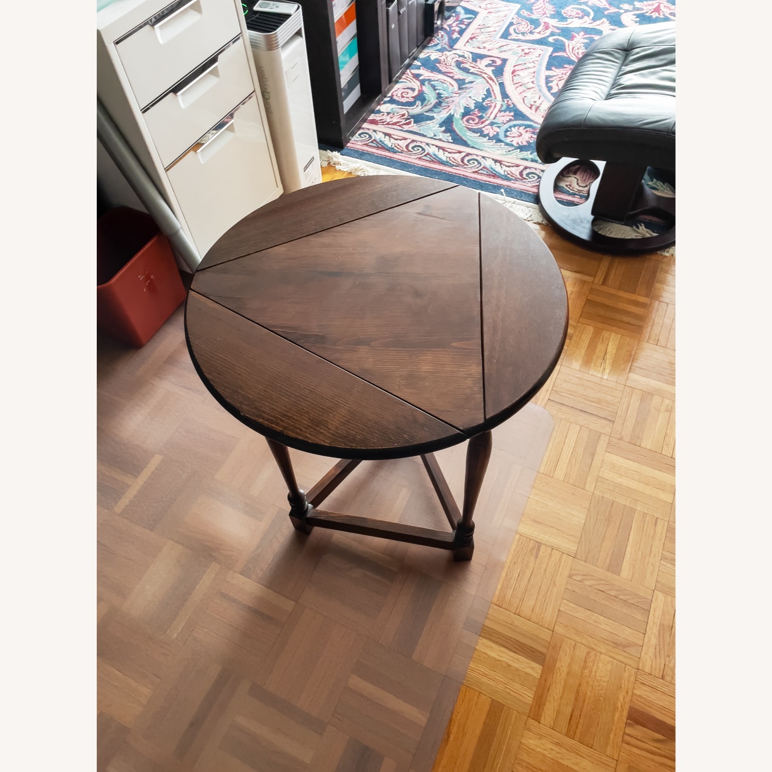 Mid Century Adjustable Side Table - image-3