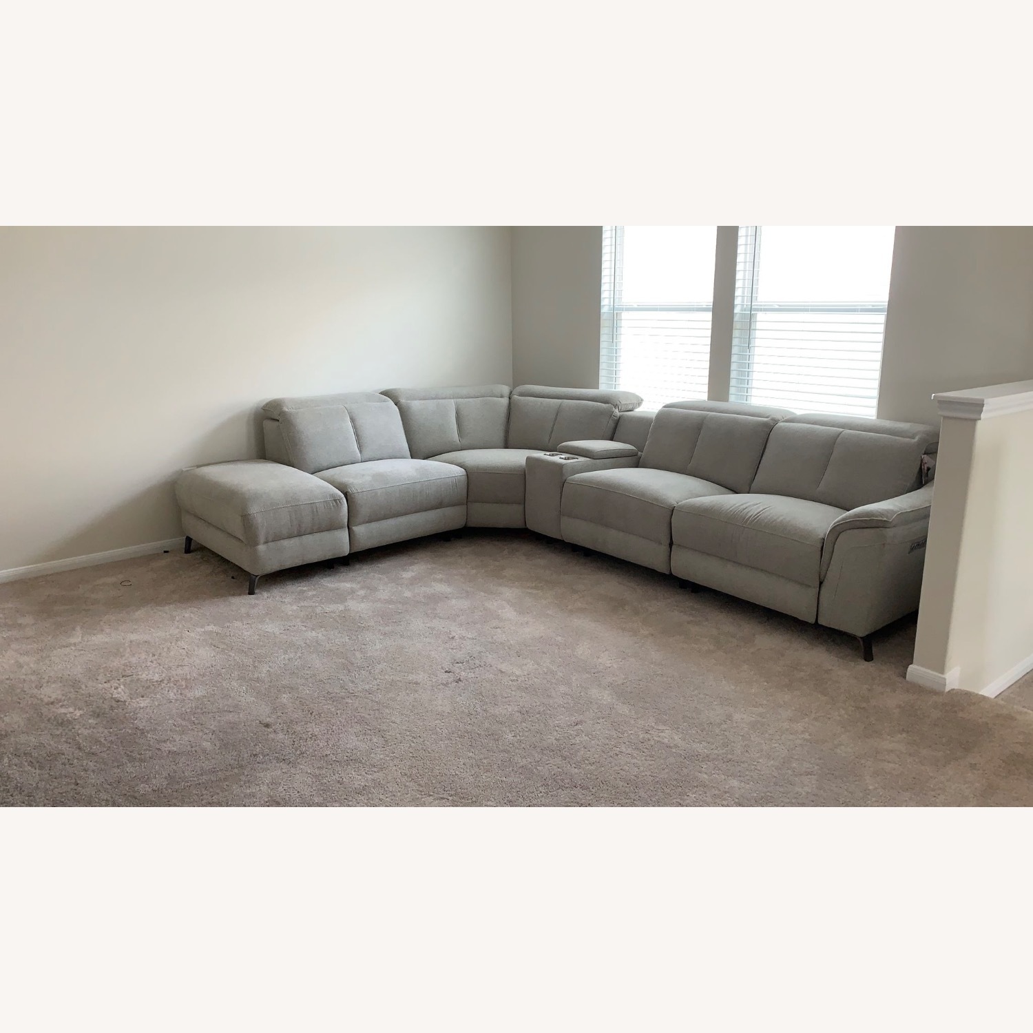 Rooms To Go Sofia Vergara Fabric 3+ Piece Sectional - image-2