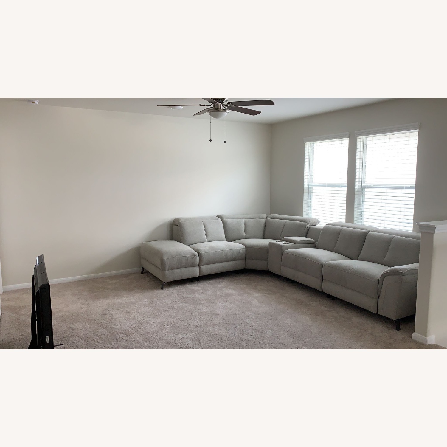 Rooms To Go Sofia Vergara Fabric 3+ Piece Sectional - image-1