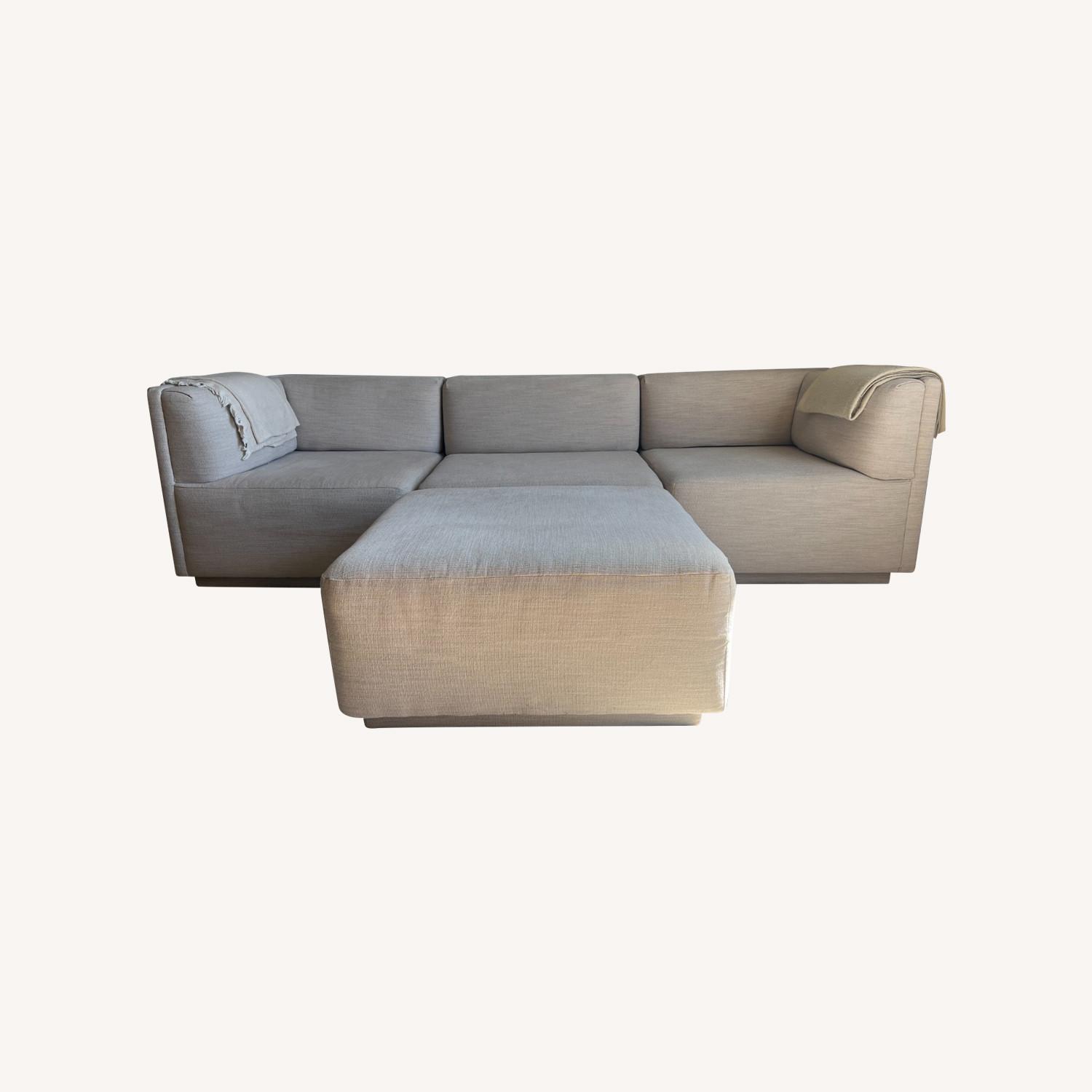 West Elm Arianna 104" 4-Piece Chaise Sectional - image-0