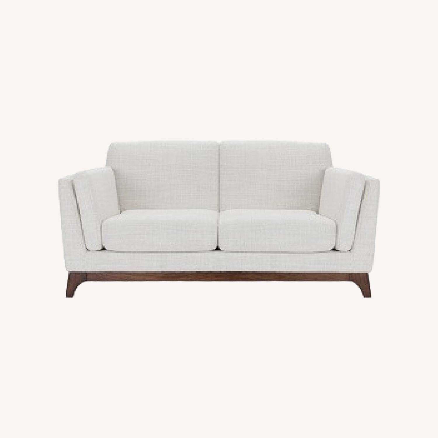 Article Ceni White Loveseat - image-0