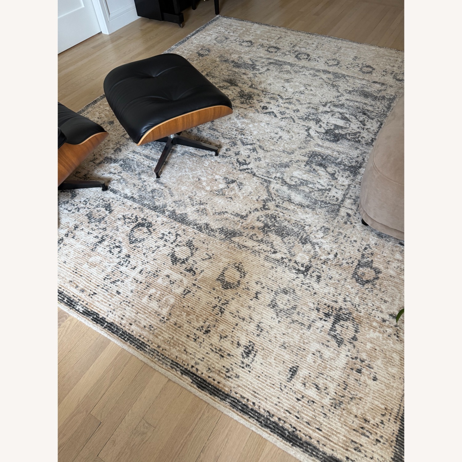 McGee and Co Selena Natural Wool Area Rug 8' x 10' - image-2