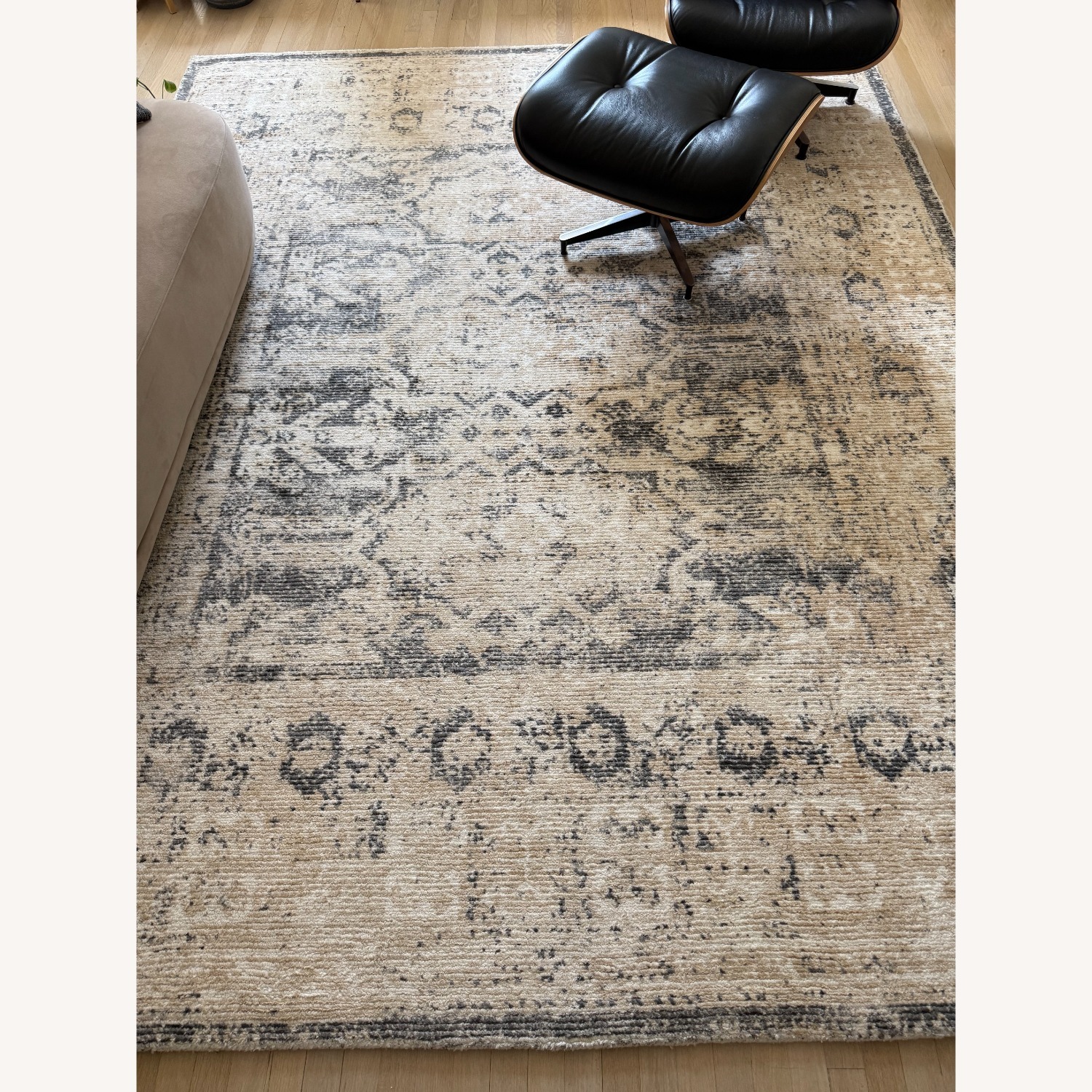 McGee and Co Selena Natural Wool Area Rug 8' x 10' - image-1