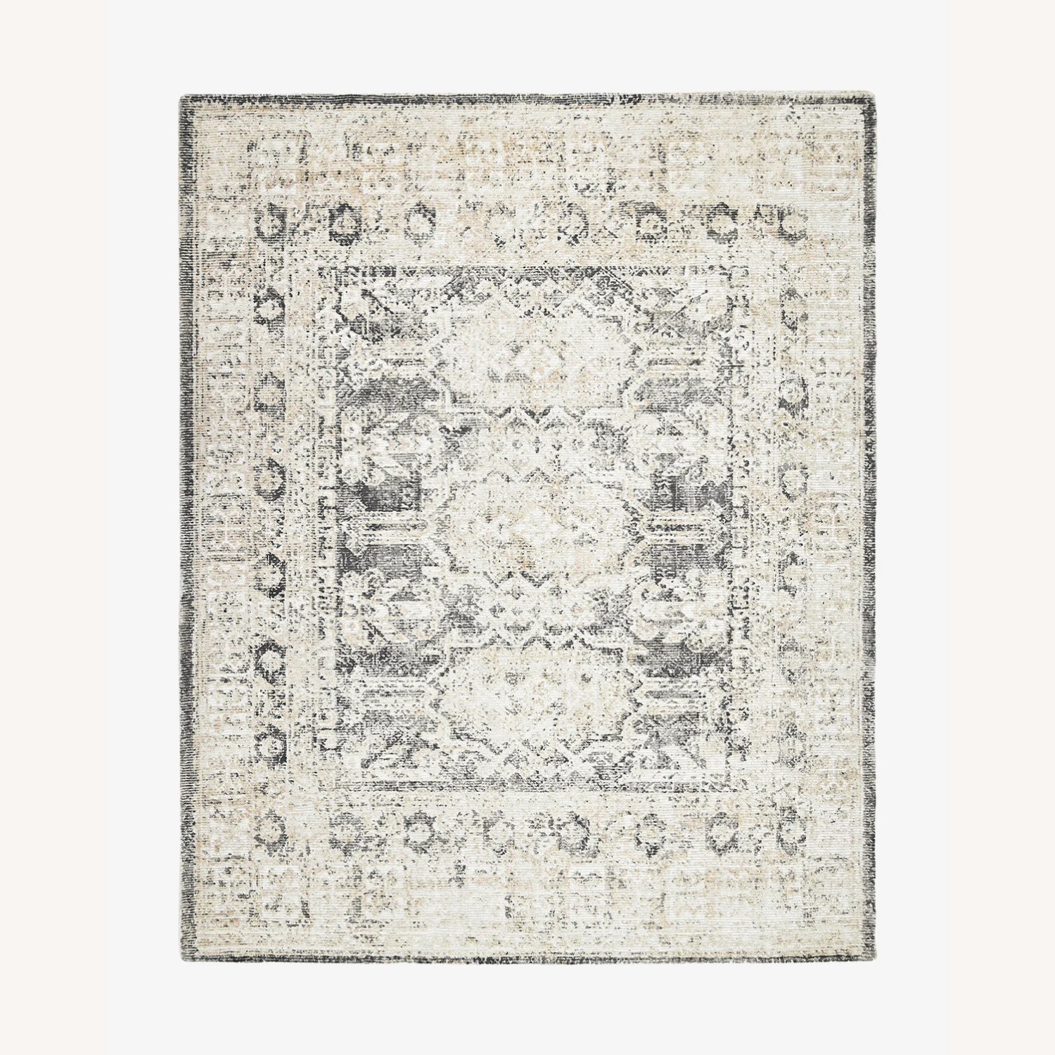 McGee and Co Selena Natural Wool Area Rug 8' x 10' - image-0