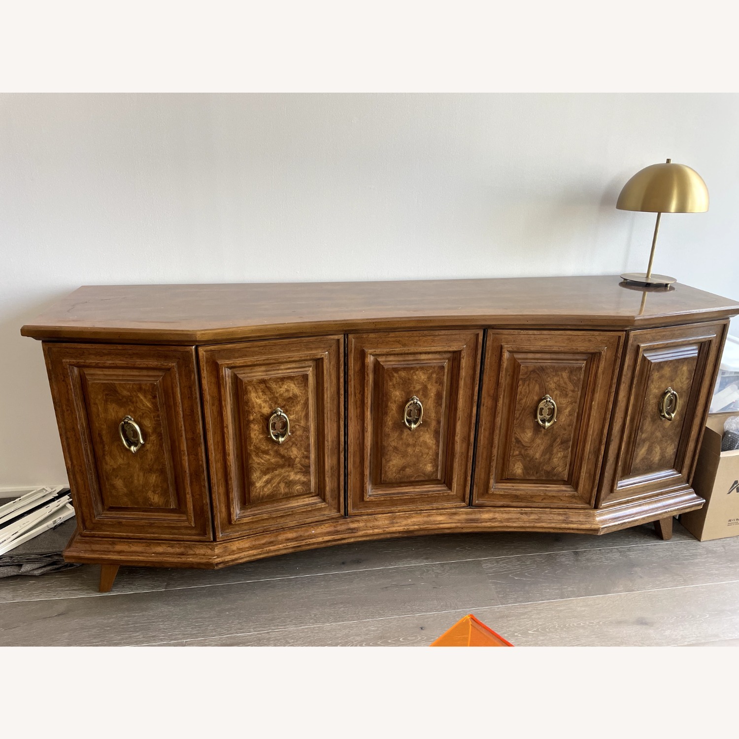 Dark Brown Wood Sideboard - image-3