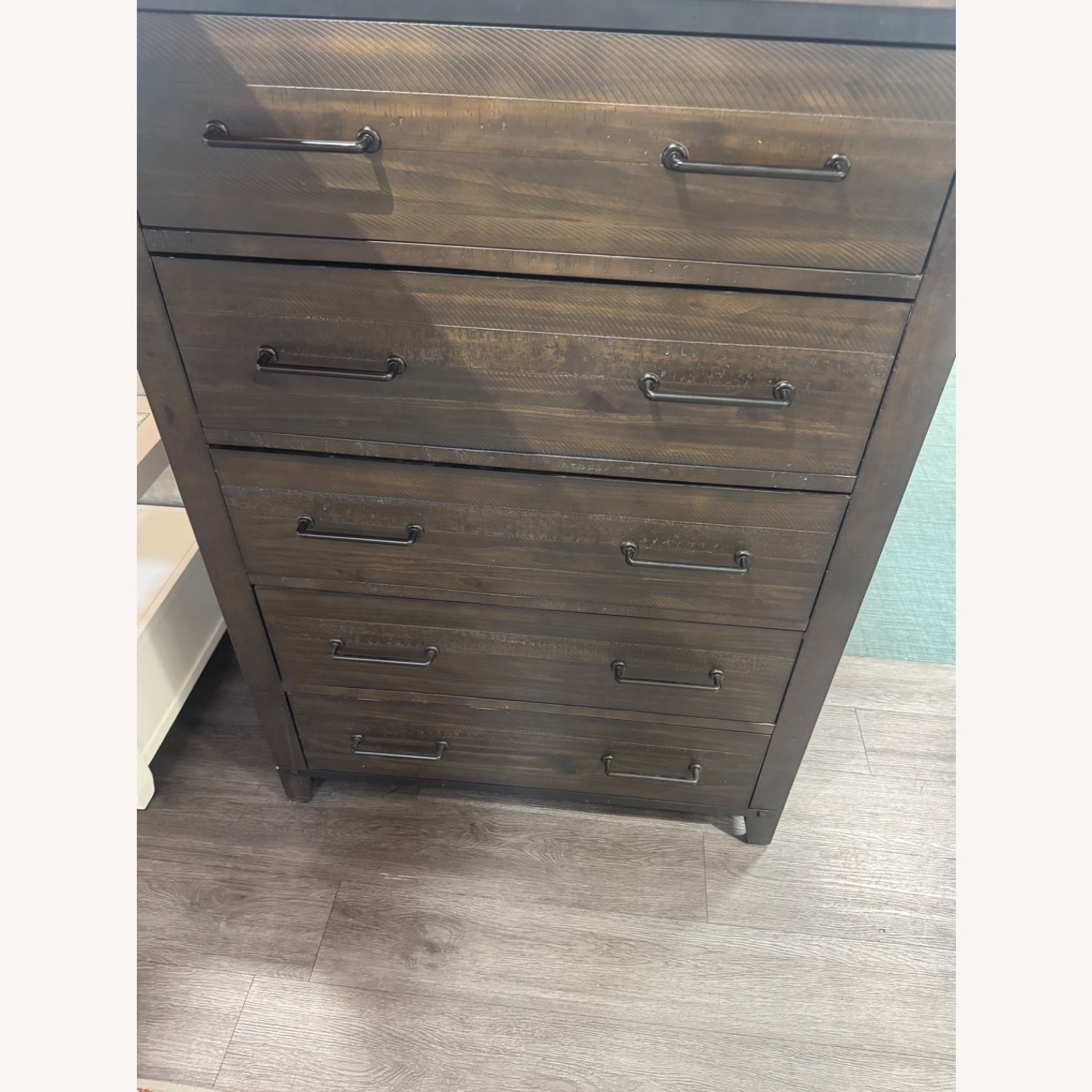 Bob's Discount Furniture Montana Brown 5 Dresser Chest - image-2