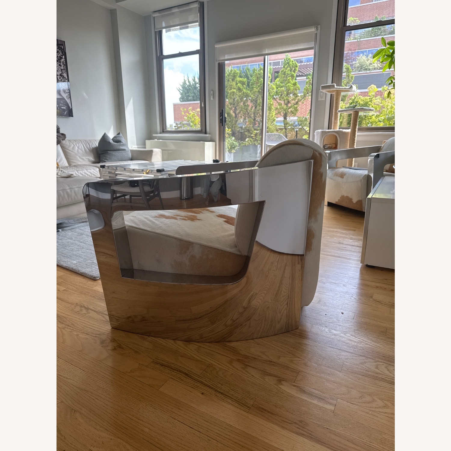 Timothy Oulton Fur and Hide Armchair - image-3