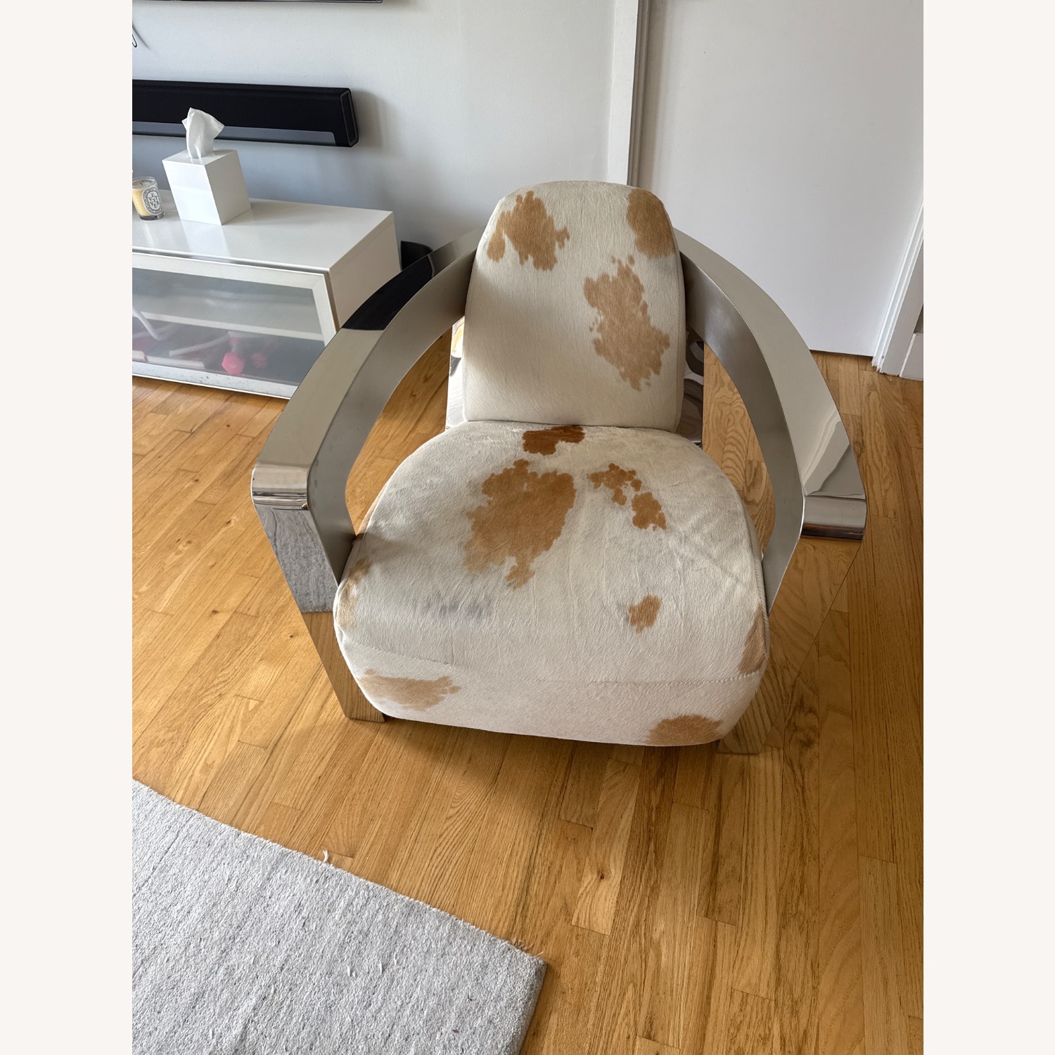 Timothy Oulton Fur and Hide Armchair - image-1