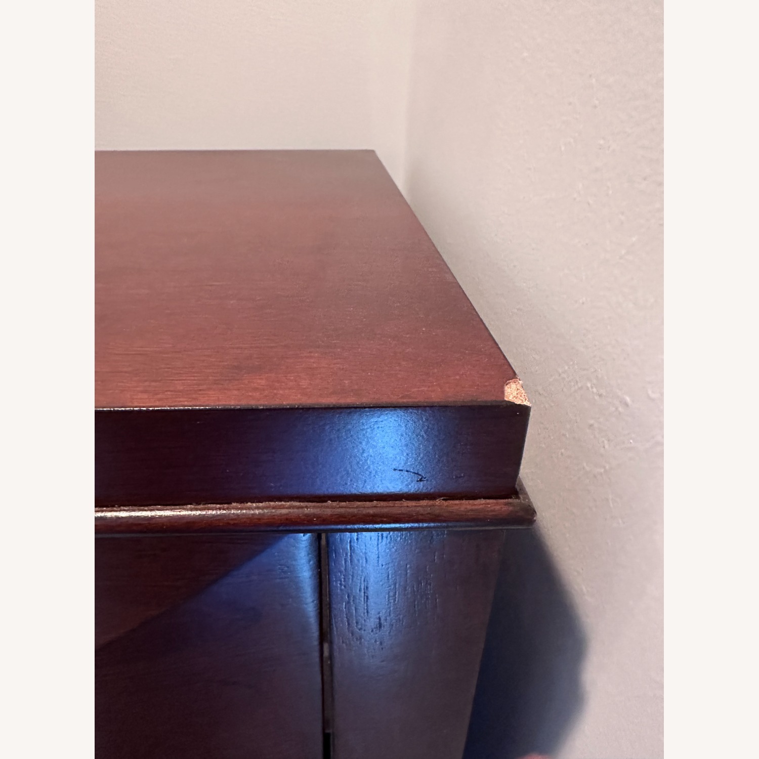 Raymour & Flanigan Shadow Bedroom Chest in Espresso - image-2