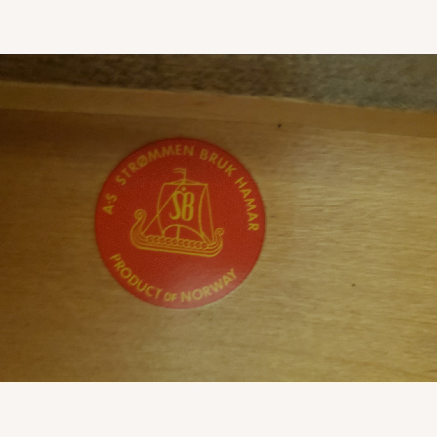 Vintage/Antique Dark Brown Wood Chest - image-5