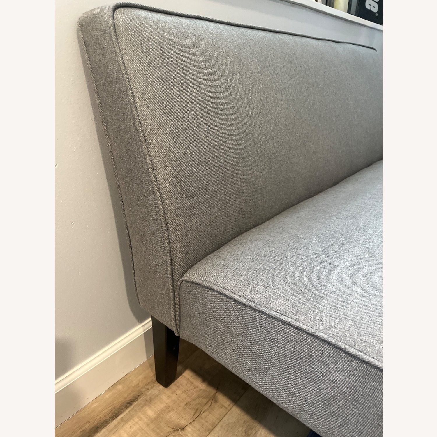 Gray Loveseat - image-2