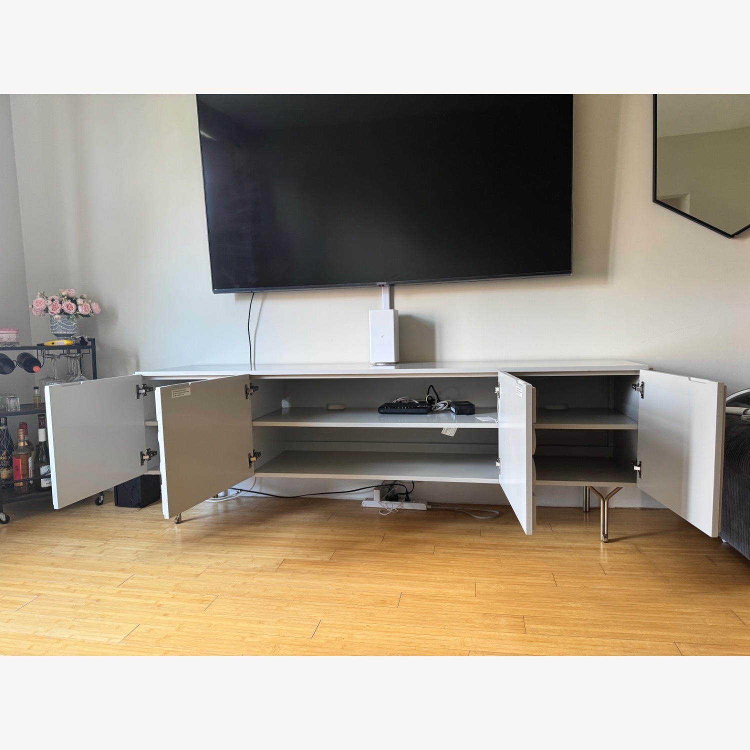 West Elm Pictograph Wood Media Console - image-5