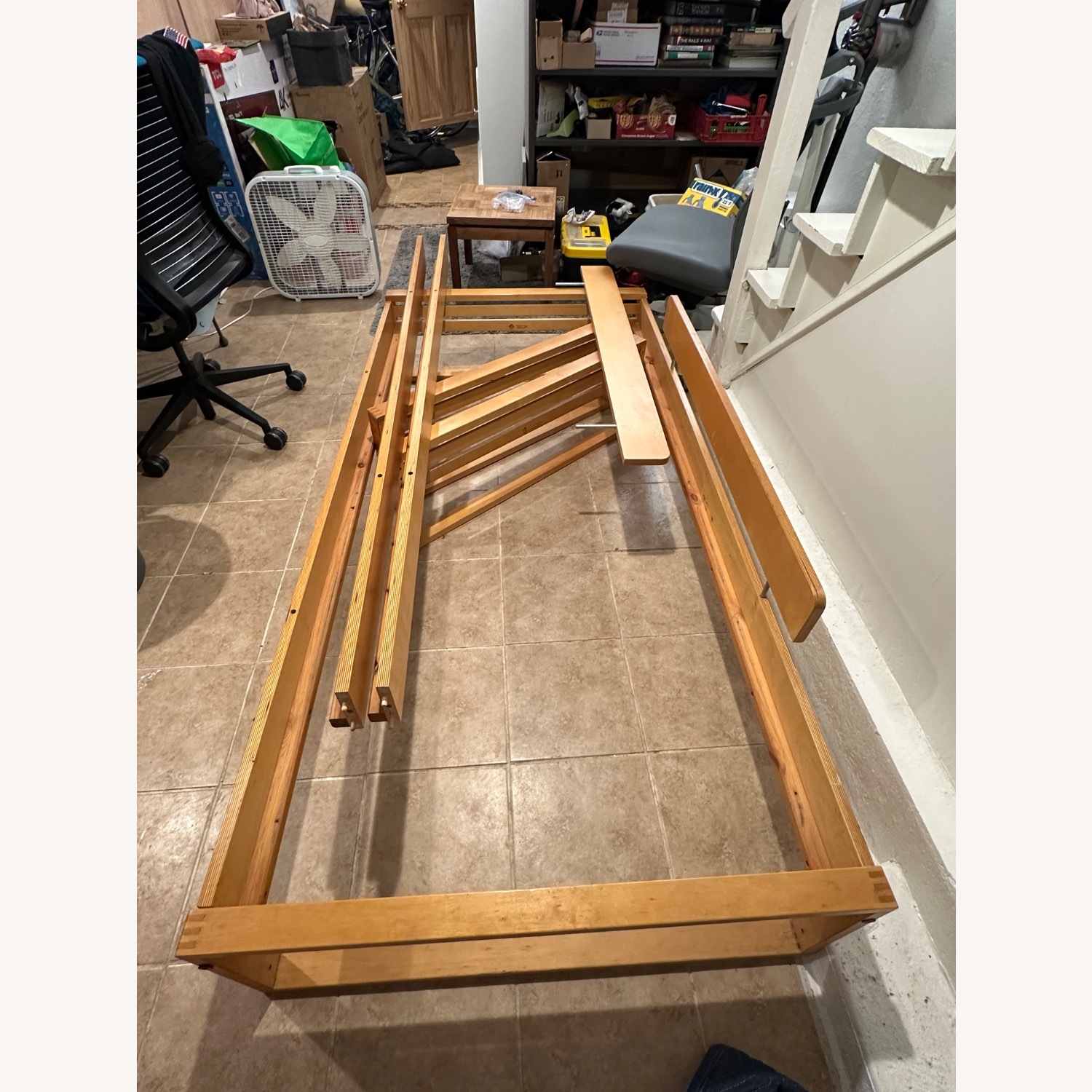 Natural Wood Daybed - image-5