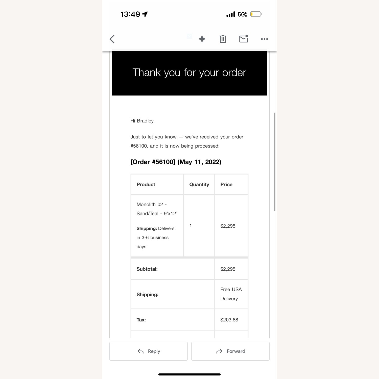 Nordic Knots Wool Area Rug 9' x 12' + Rug Pad - image-5