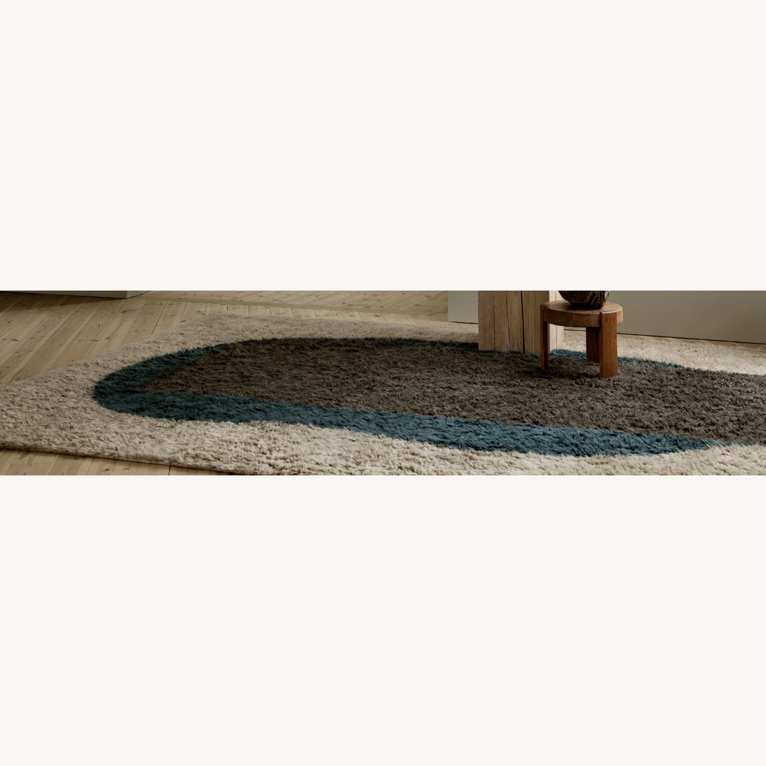 Nordic Knots Wool Area Rug 9' x 12' + Rug Pad - image-2