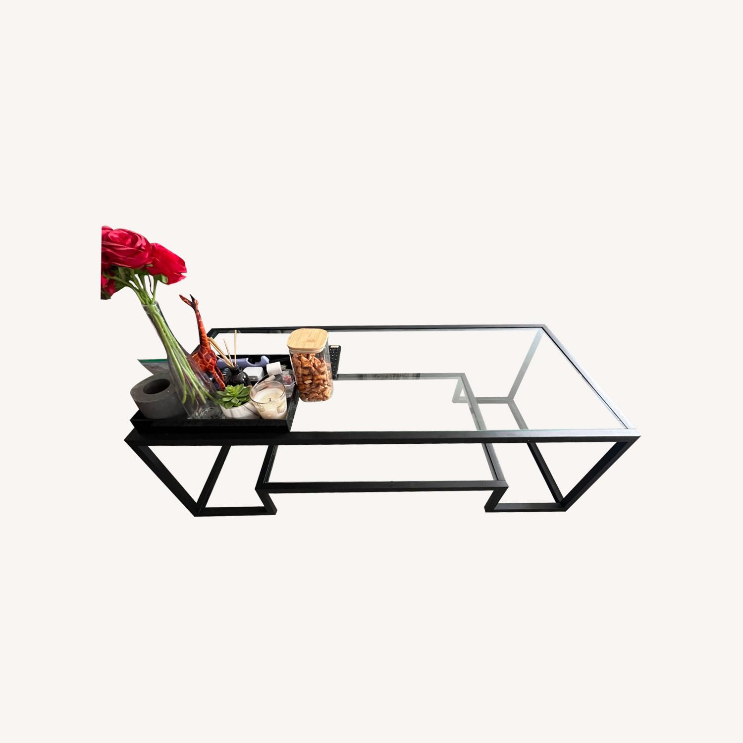 Wayfair Athena Glass Coffee Table  - image-6