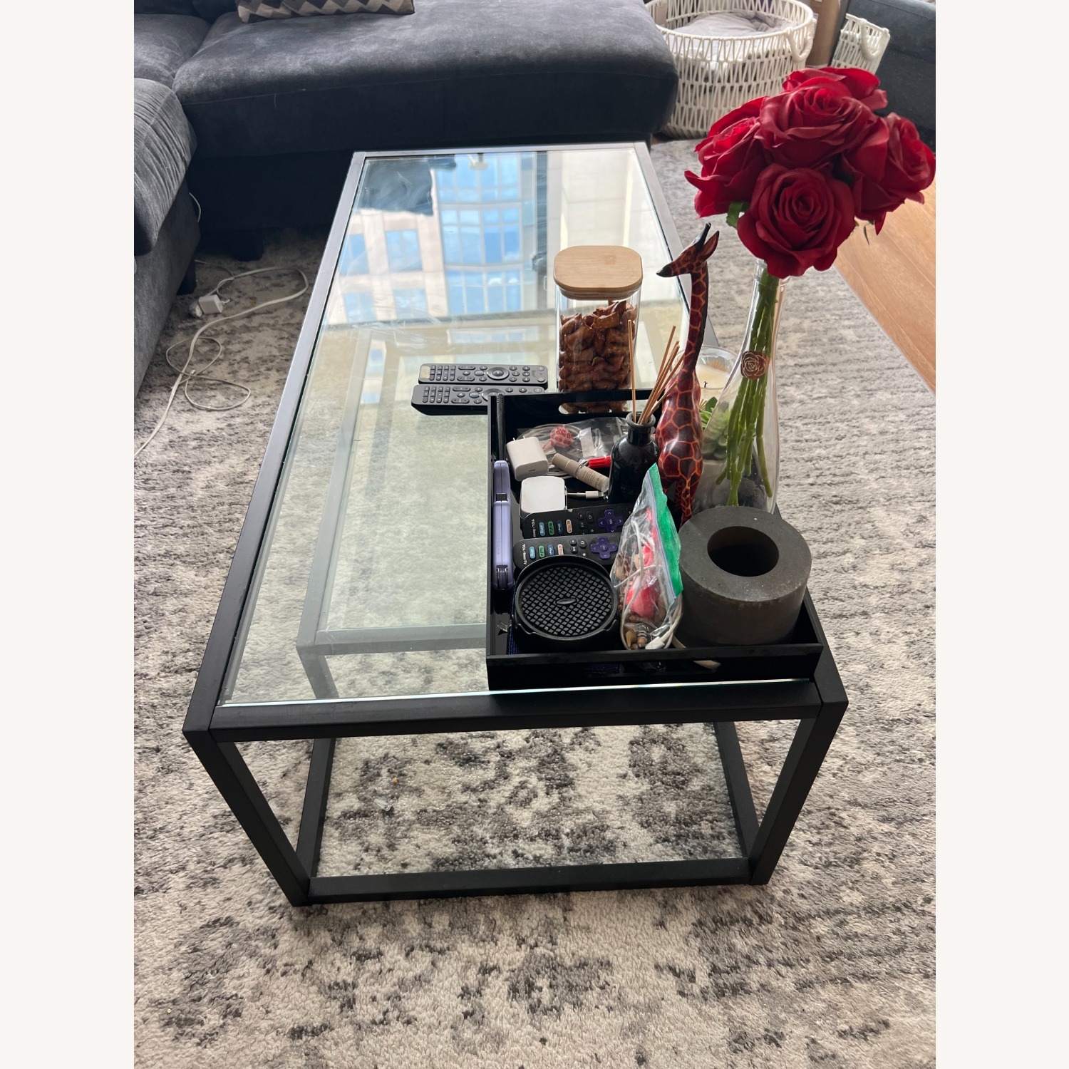Wayfair Athena Glass Coffee Table  - image-4