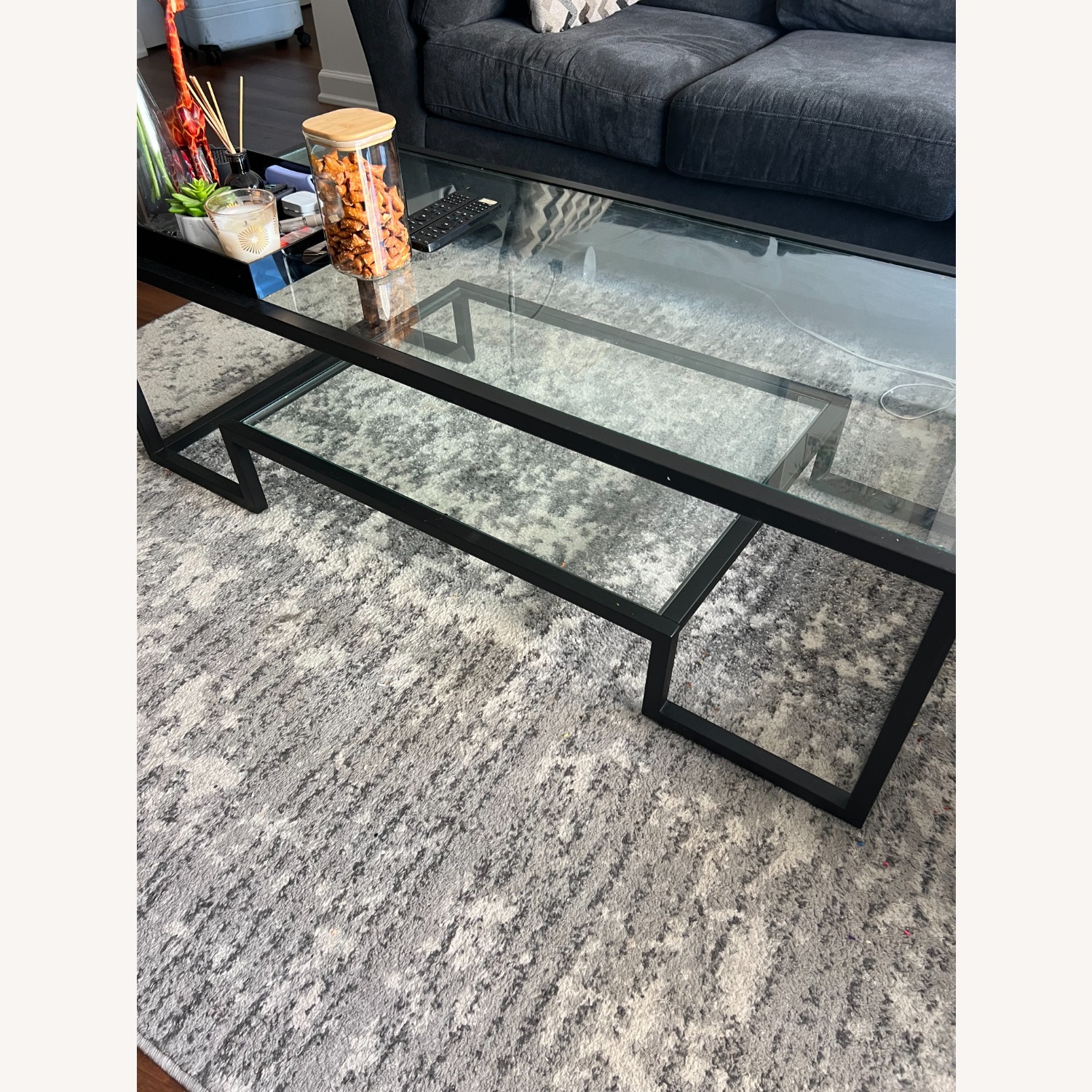 Wayfair Athena Glass Coffee Table  - image-3