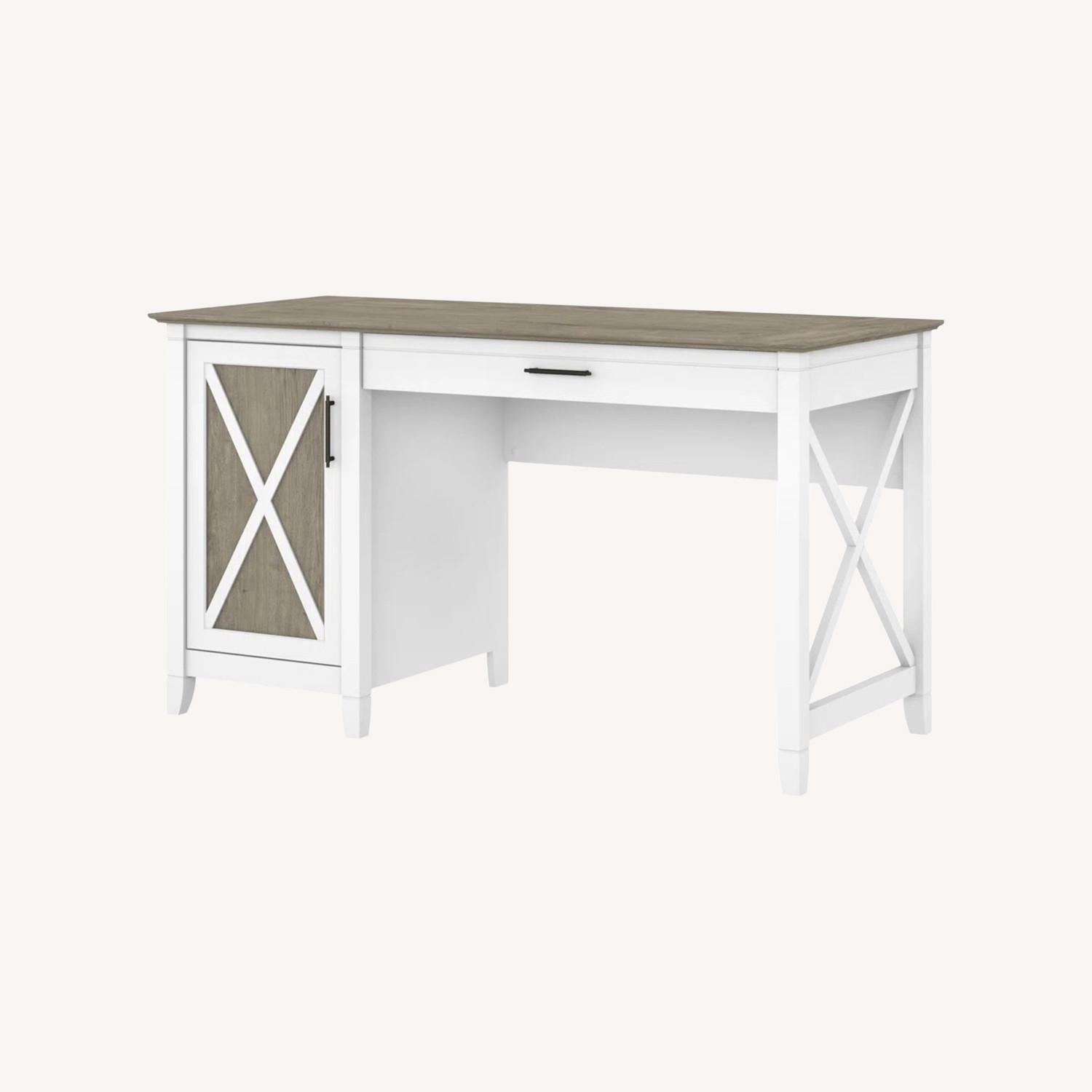 Wayfair Kaionna 54'' Desk White Wood Desk - image-0