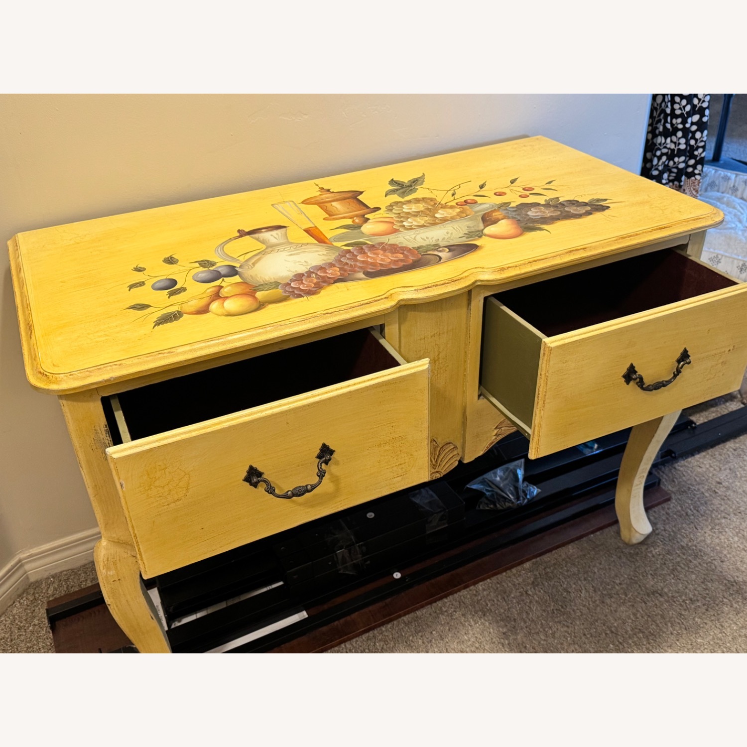 Home Goods Yellow Sideboard - image-2