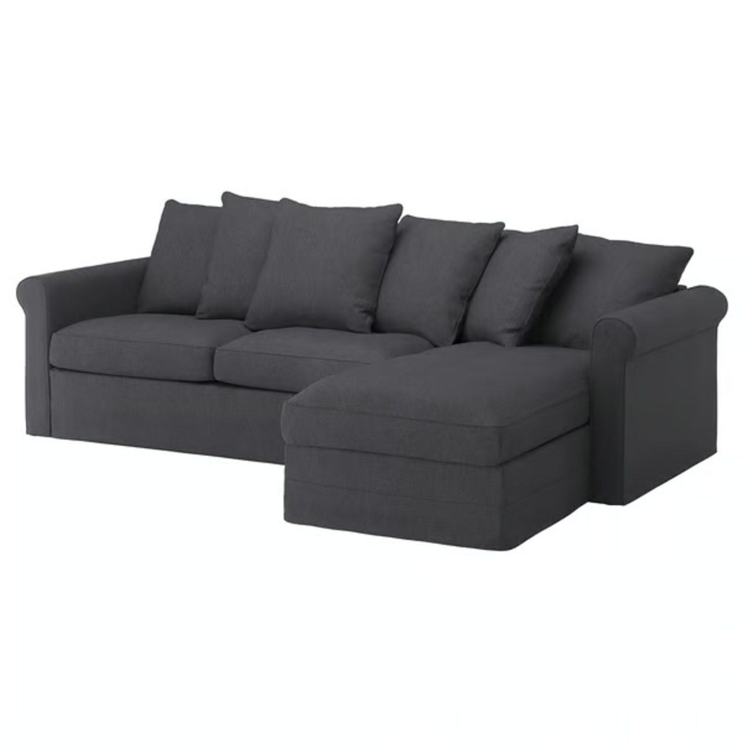 IKEA Harlanda Sofa with Chaise and Ottoman - image-8