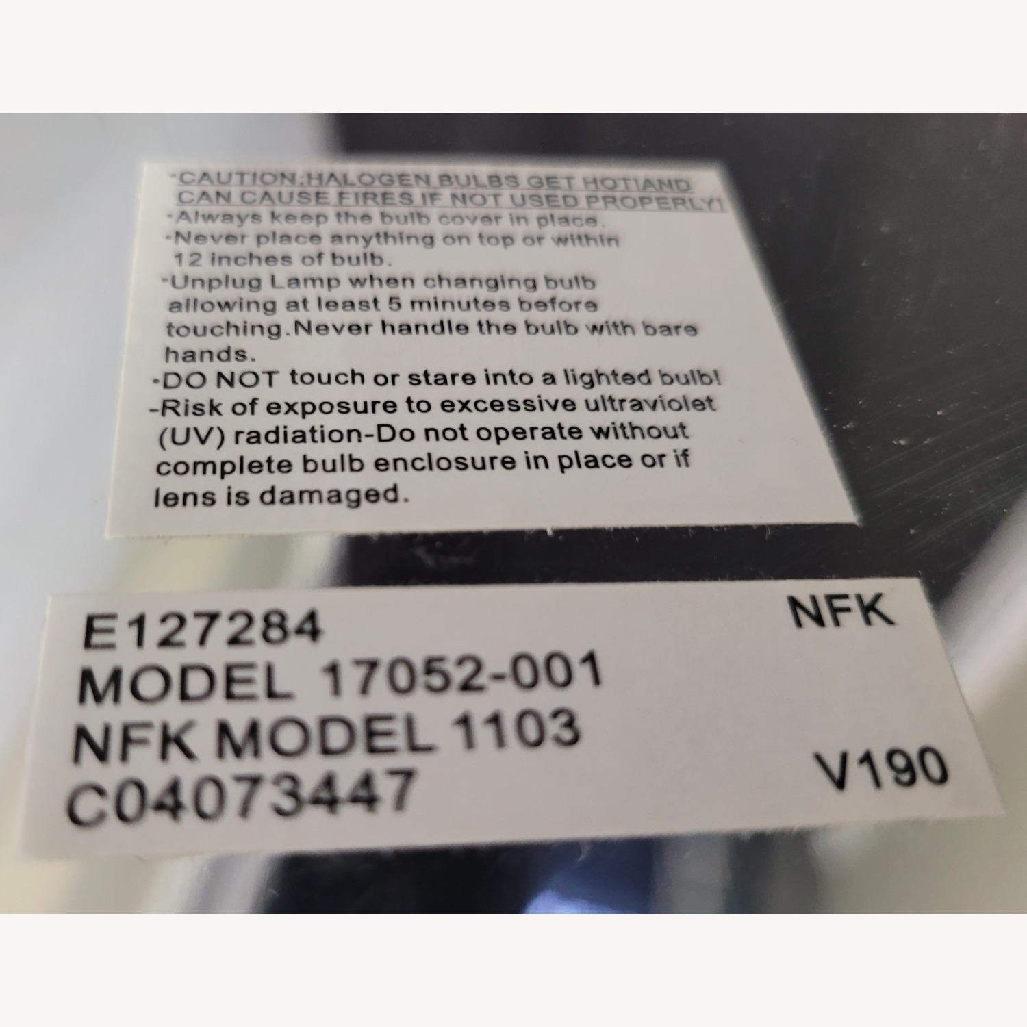 Blue Table Lamp - image-2