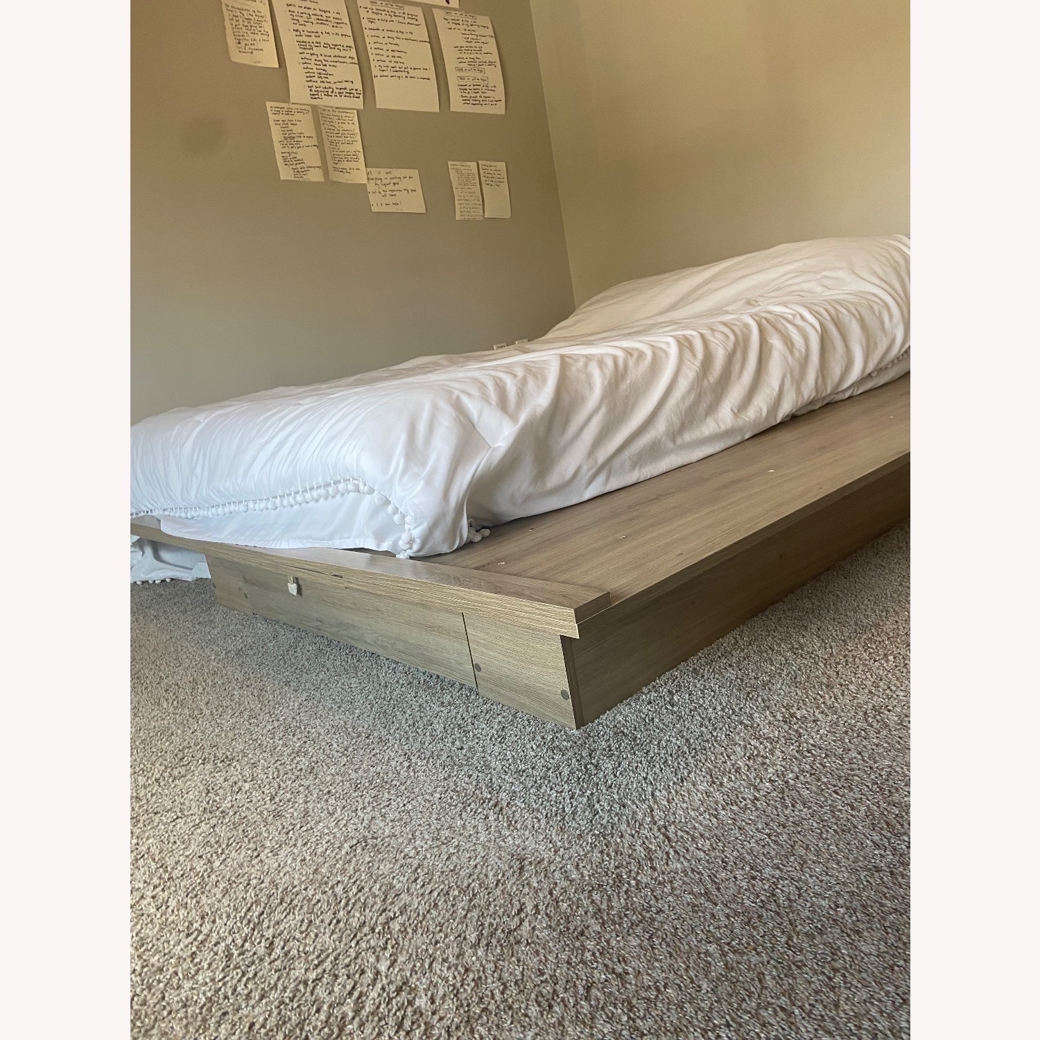 Tao Platform Bed With Drawer Queen Size - image-8