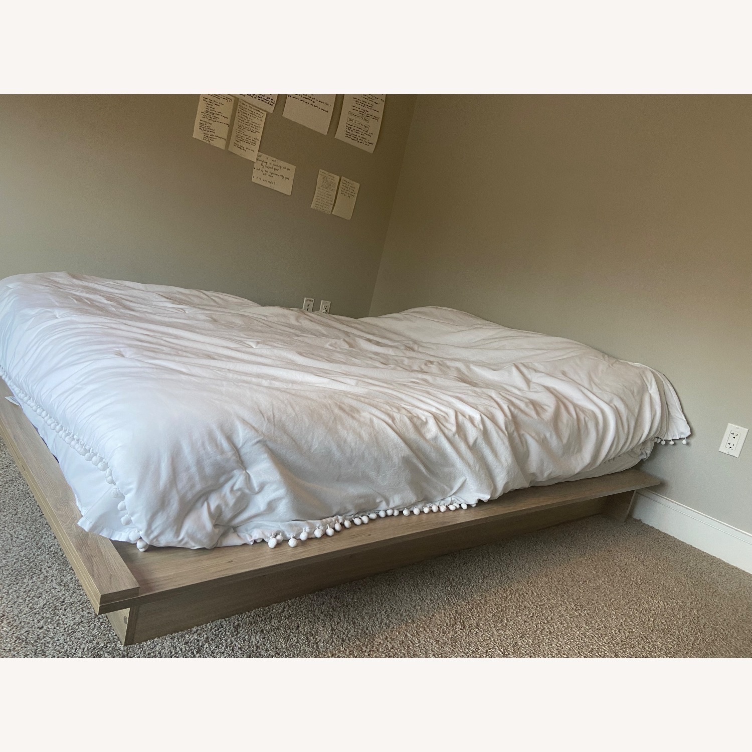 Tao Platform Bed With Drawer Queen Size - image-3