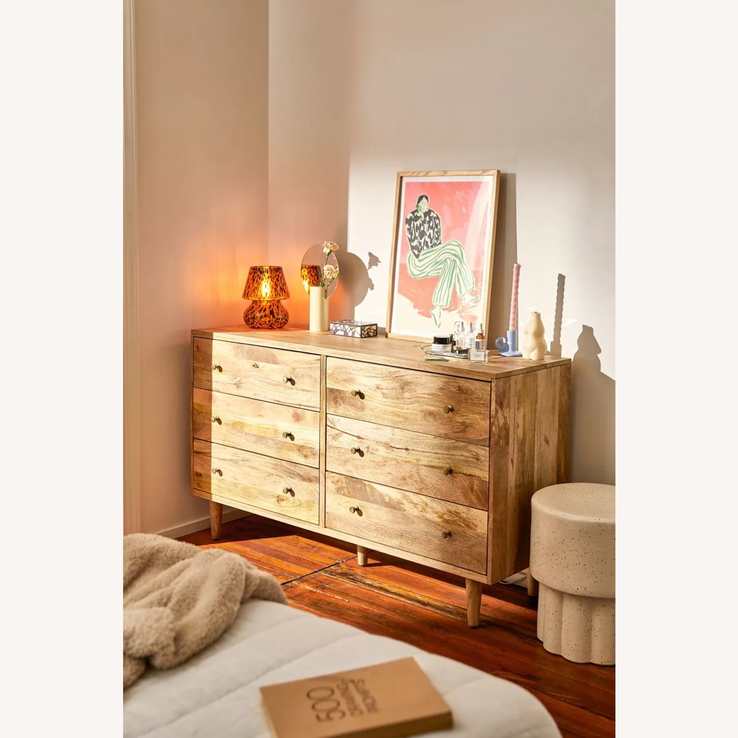 Urban Outfitters Amelia Mango Wood Dresser - image-4