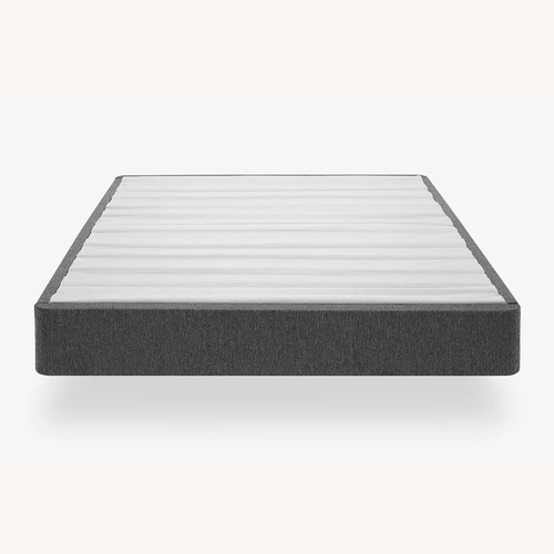 Used Dark Gray King Bed Base for sale on AptDeco