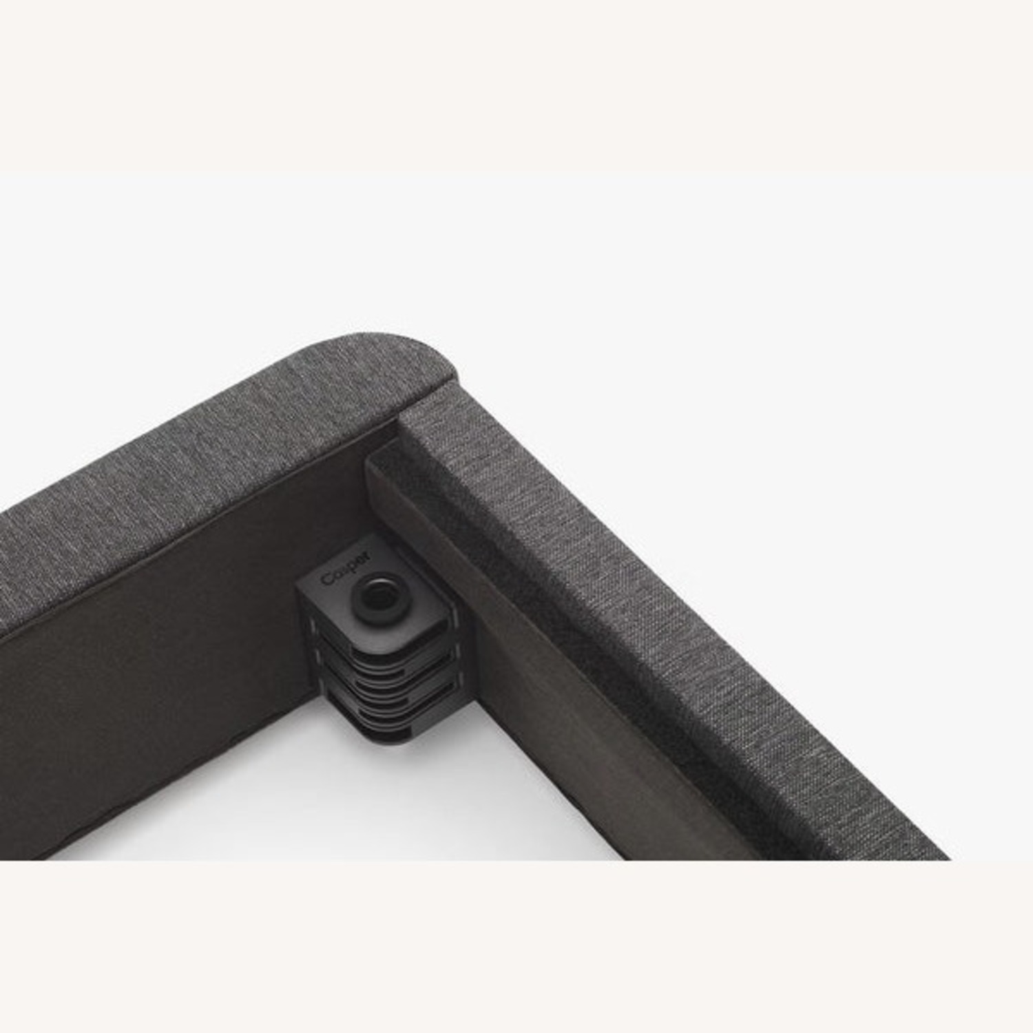 Dark Gray King Bed Base - image-3