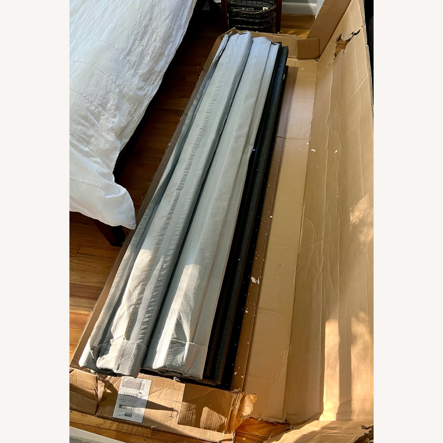 Dark Gray King Bed Base - image-6