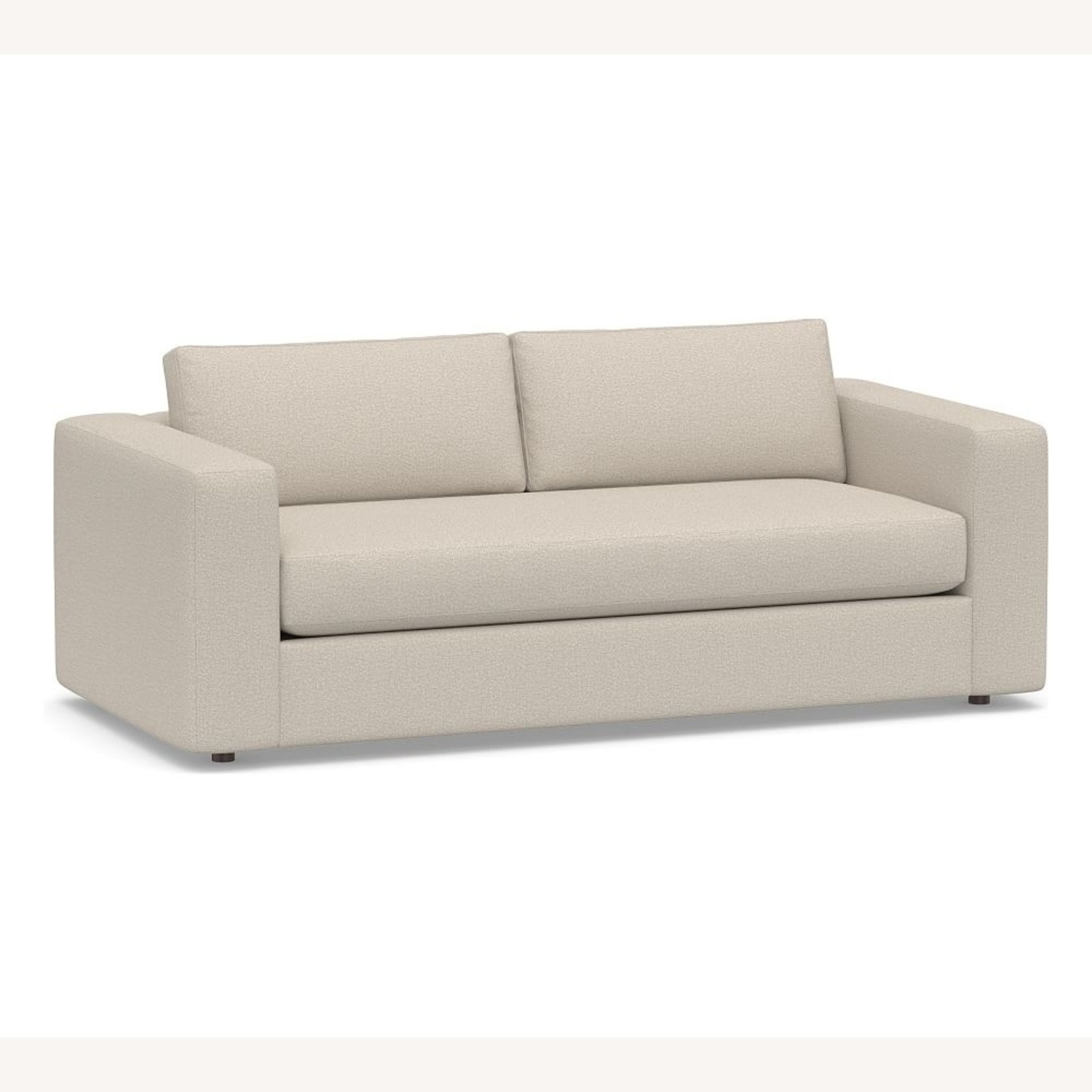 Pottery Barn Carmel Square 86.5" Sofa (Oatmeal) - image-4