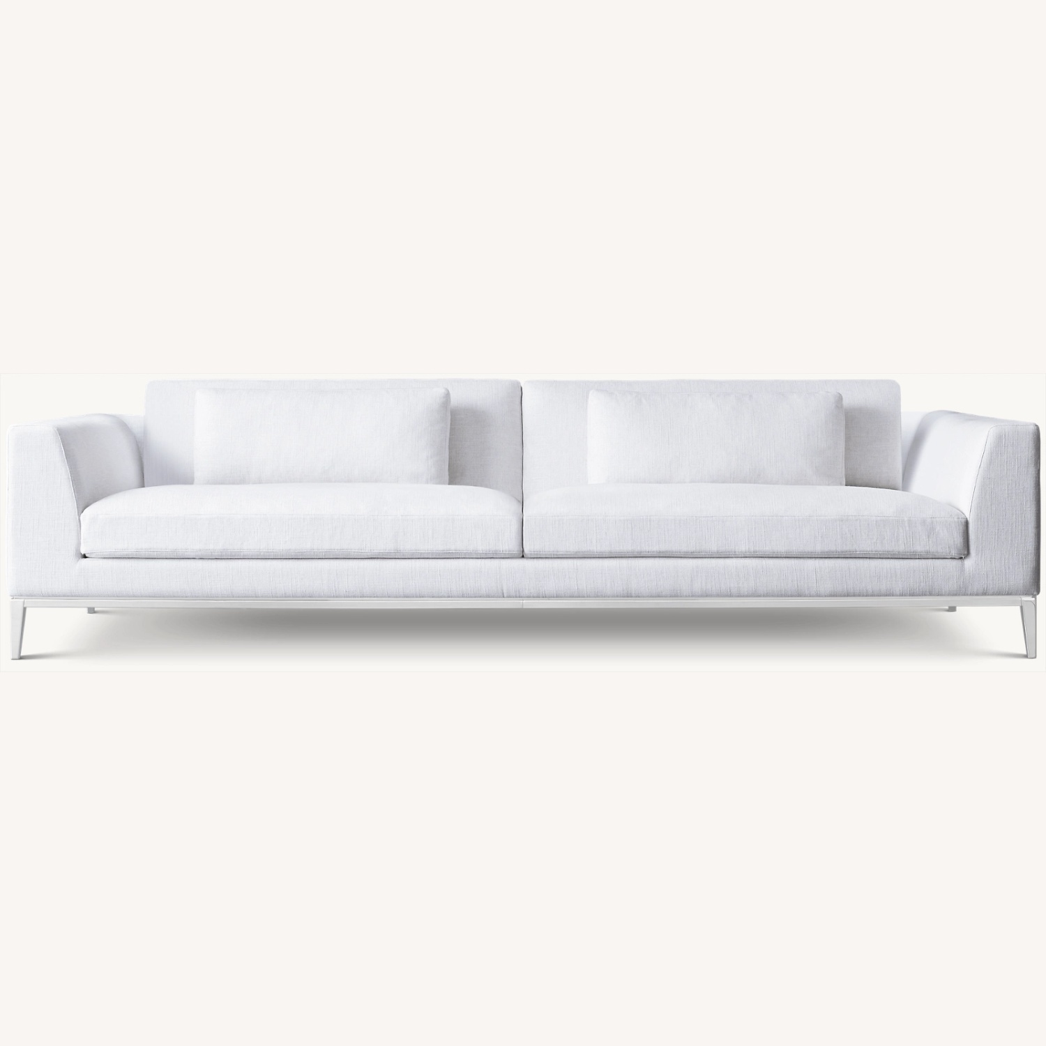 Restoration Hardware Italia Taper Arm Sofa - image-0
