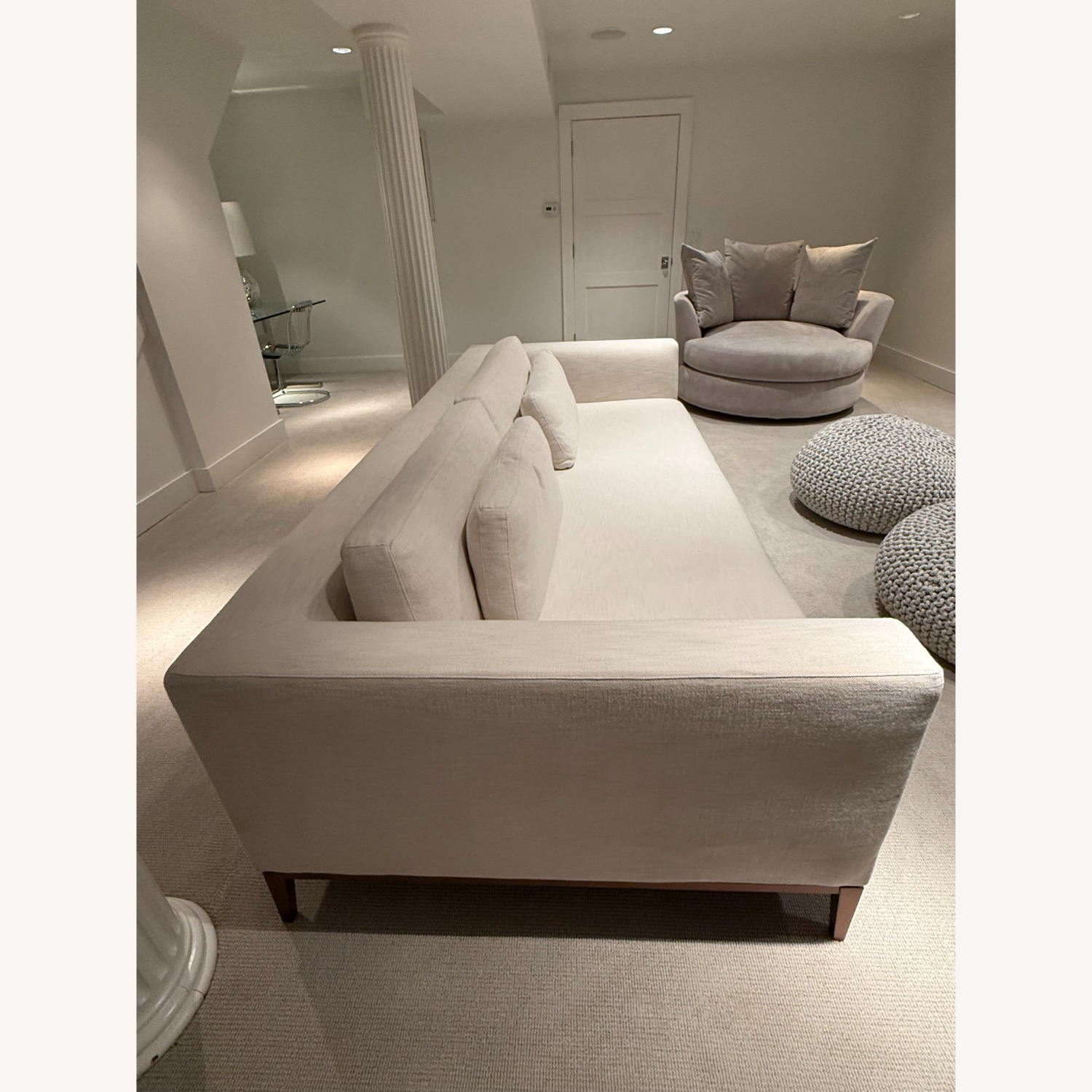 Restoration Hardware Italia Taper Arm Sofa - image-2
