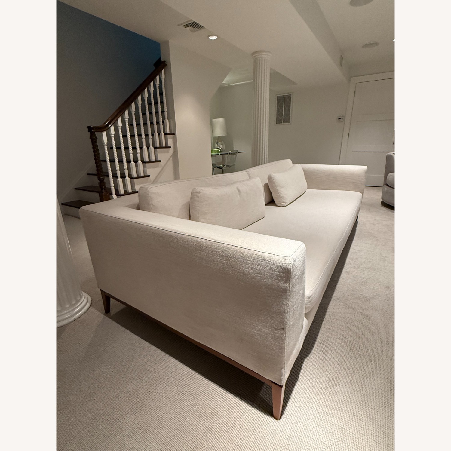 Restoration Hardware Italia Taper Arm Sofa - image-3