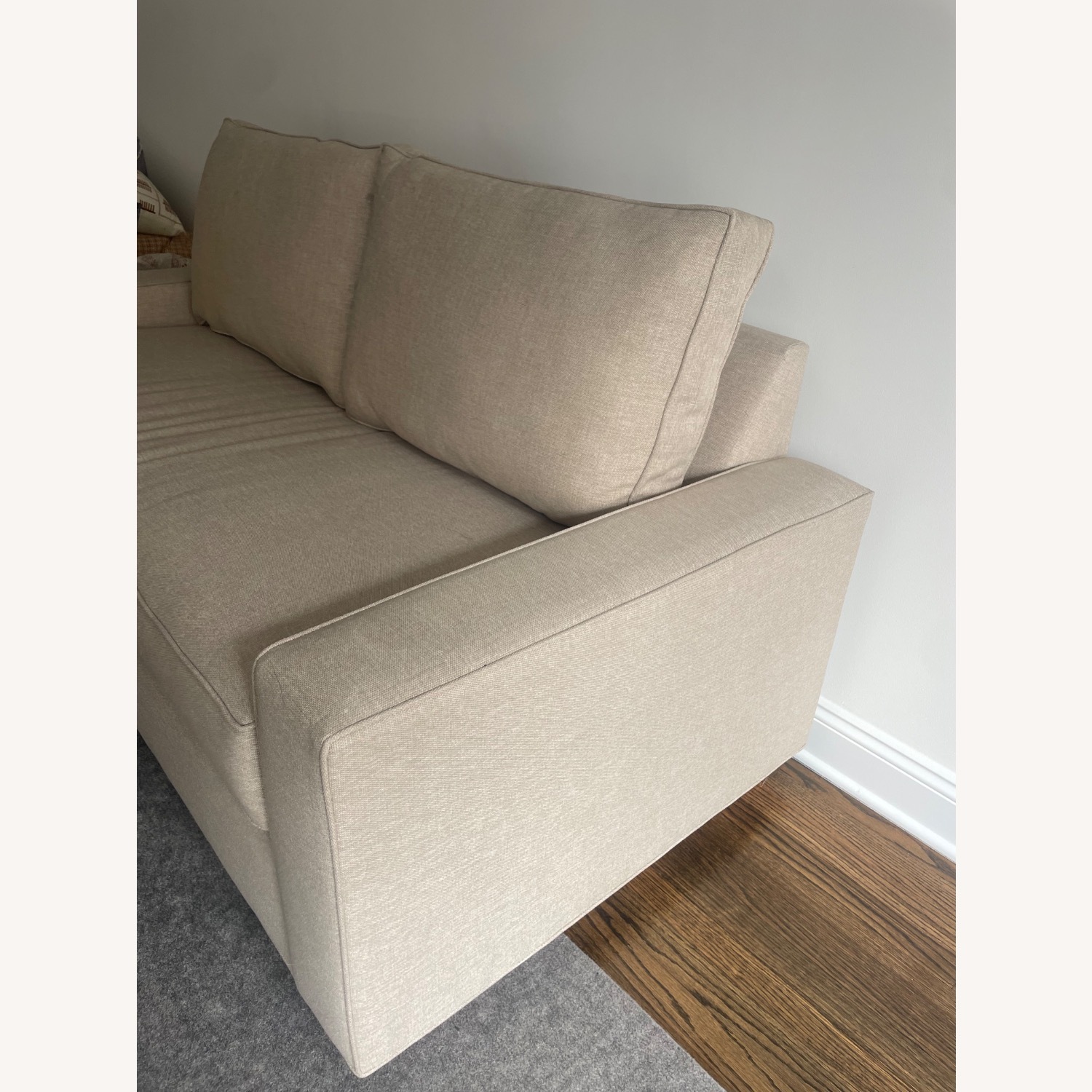 Apt2b Full Size Almond Sleeper Sofa - image-3