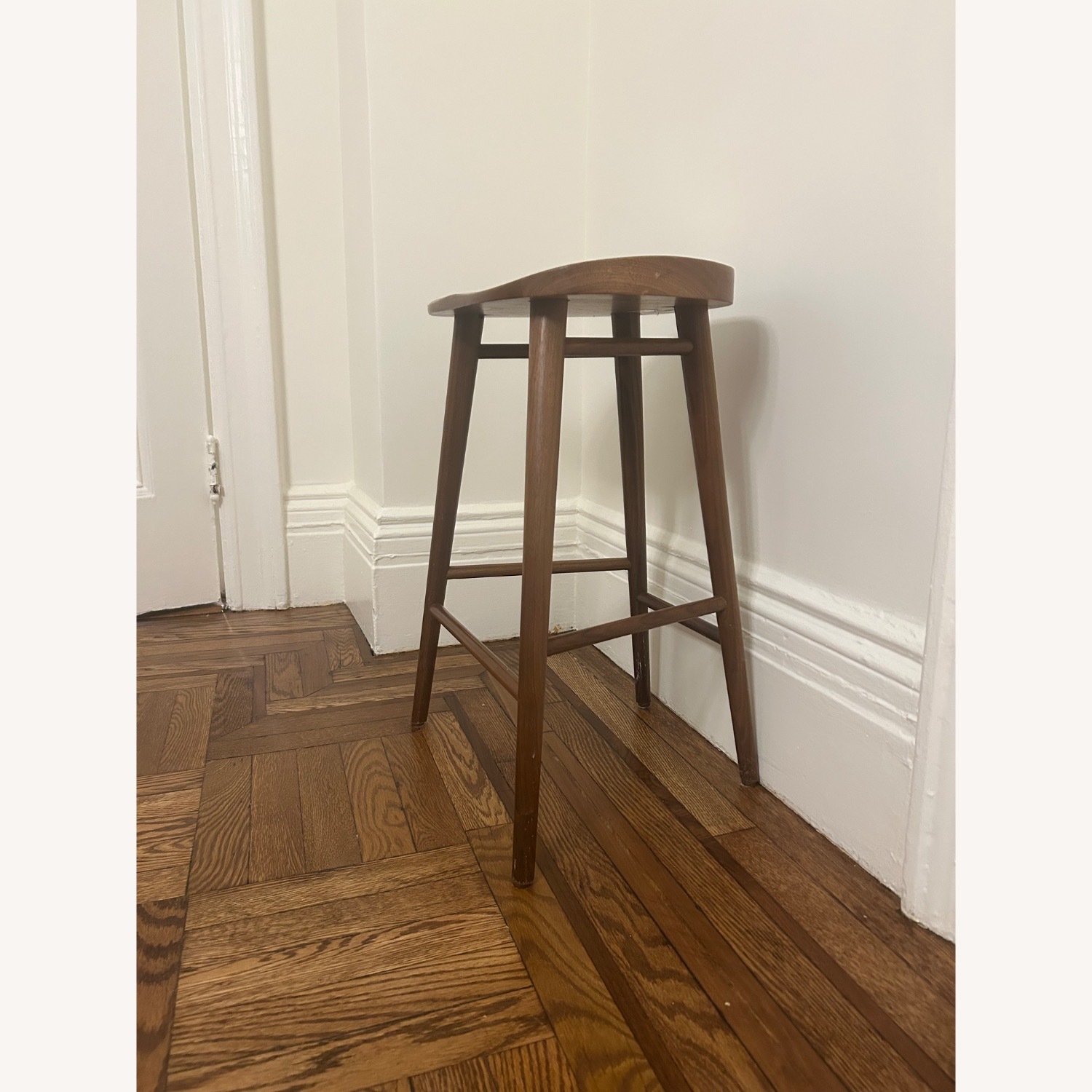 Room & Board Bay Bar Stools Walnut - image-2