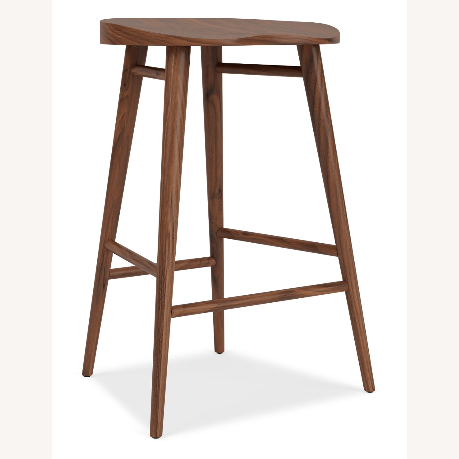 Room & Board Bay Bar Stools Walnut - image-0