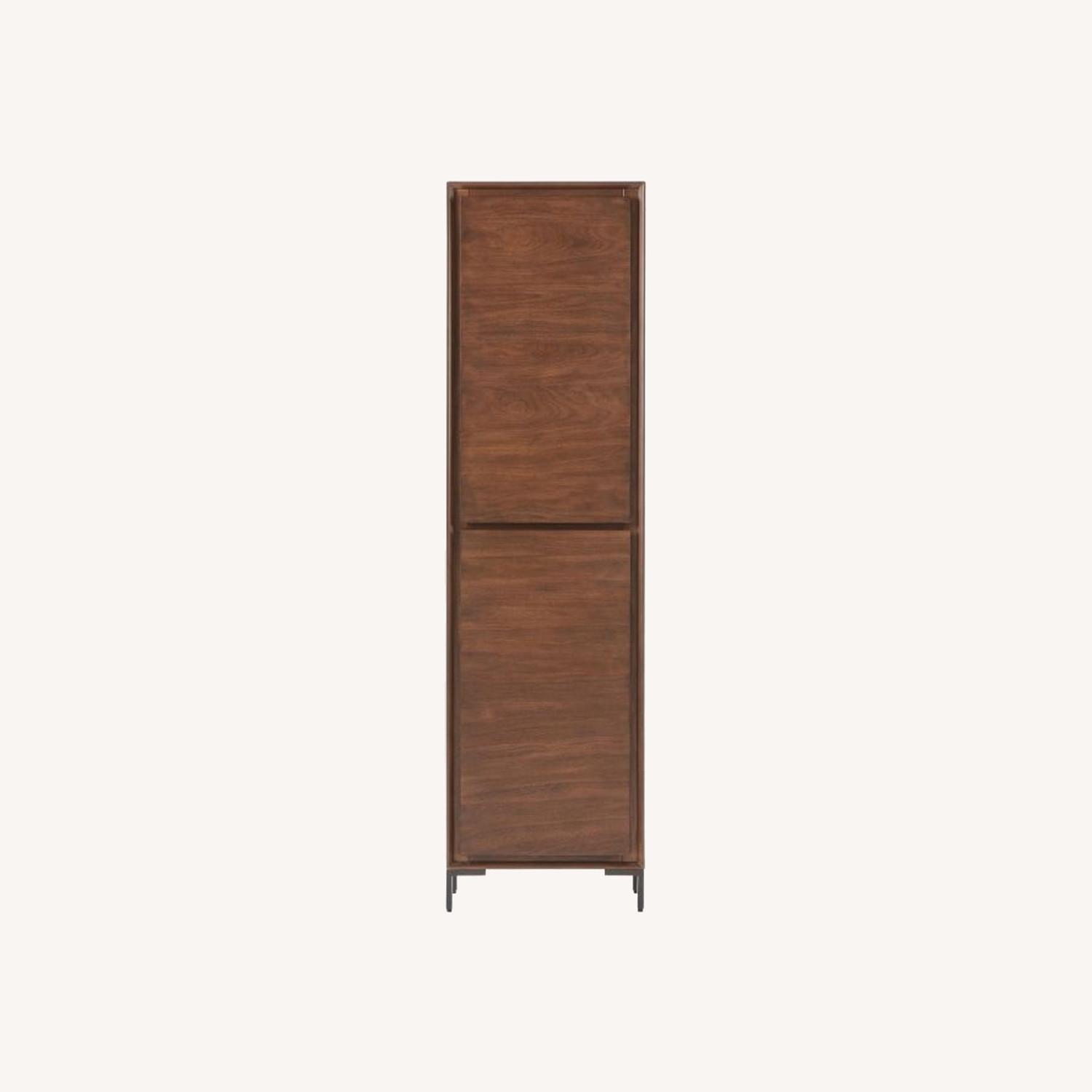 West Elm Nolan Walnut Cabinet - image-0