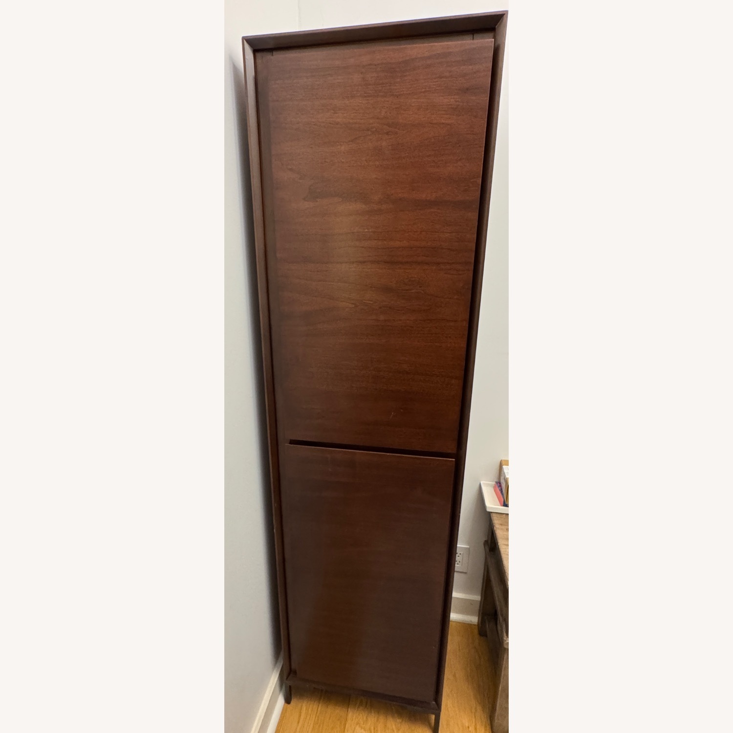 West Elm Nolan Walnut Cabinet - image-1