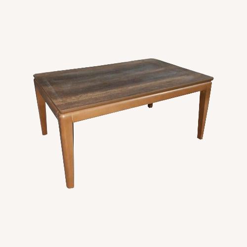 Used Nora Solid Wood Rectangular Coffee Table for sale on AptDeco