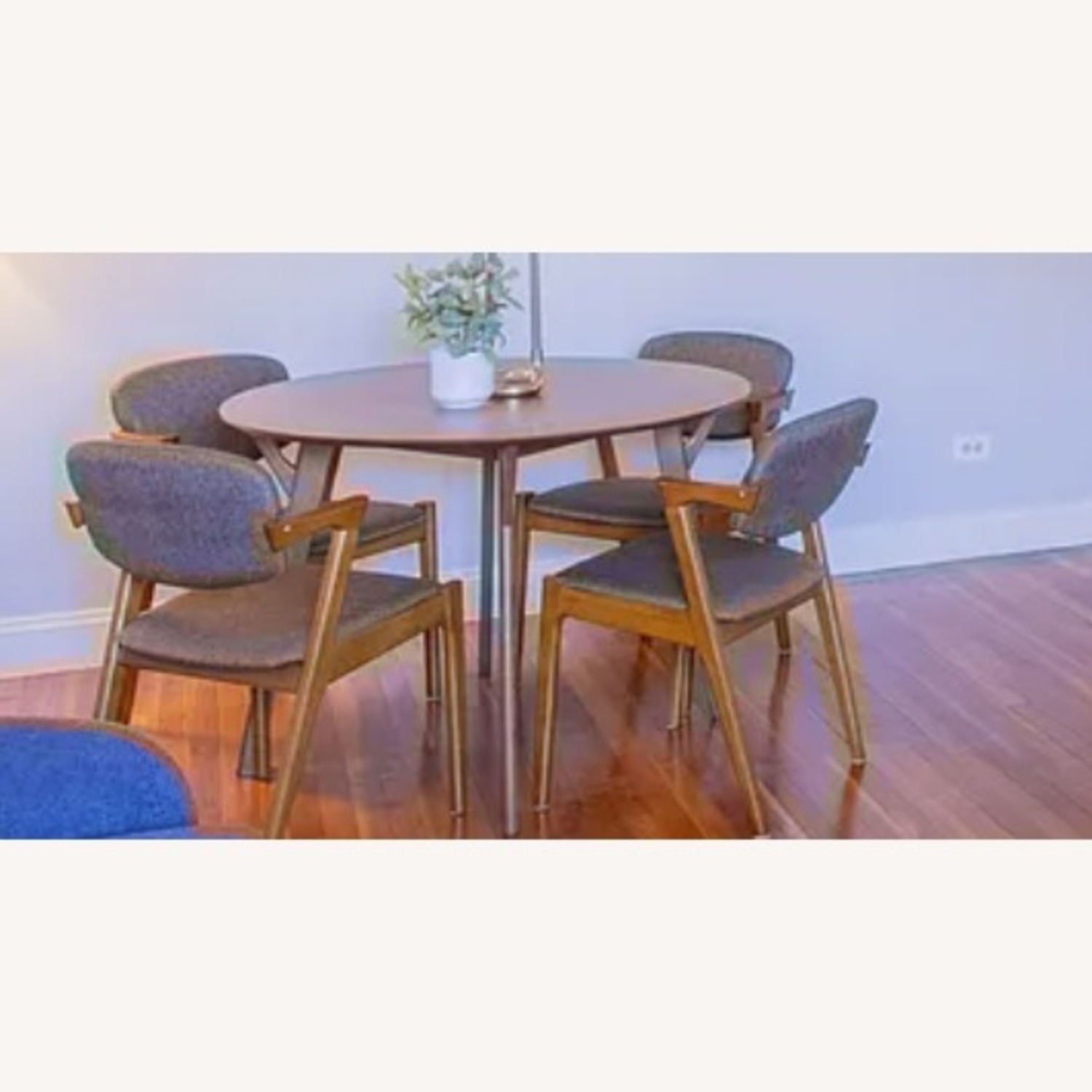 Evanston 42" Wood Dining Table Set - image-3