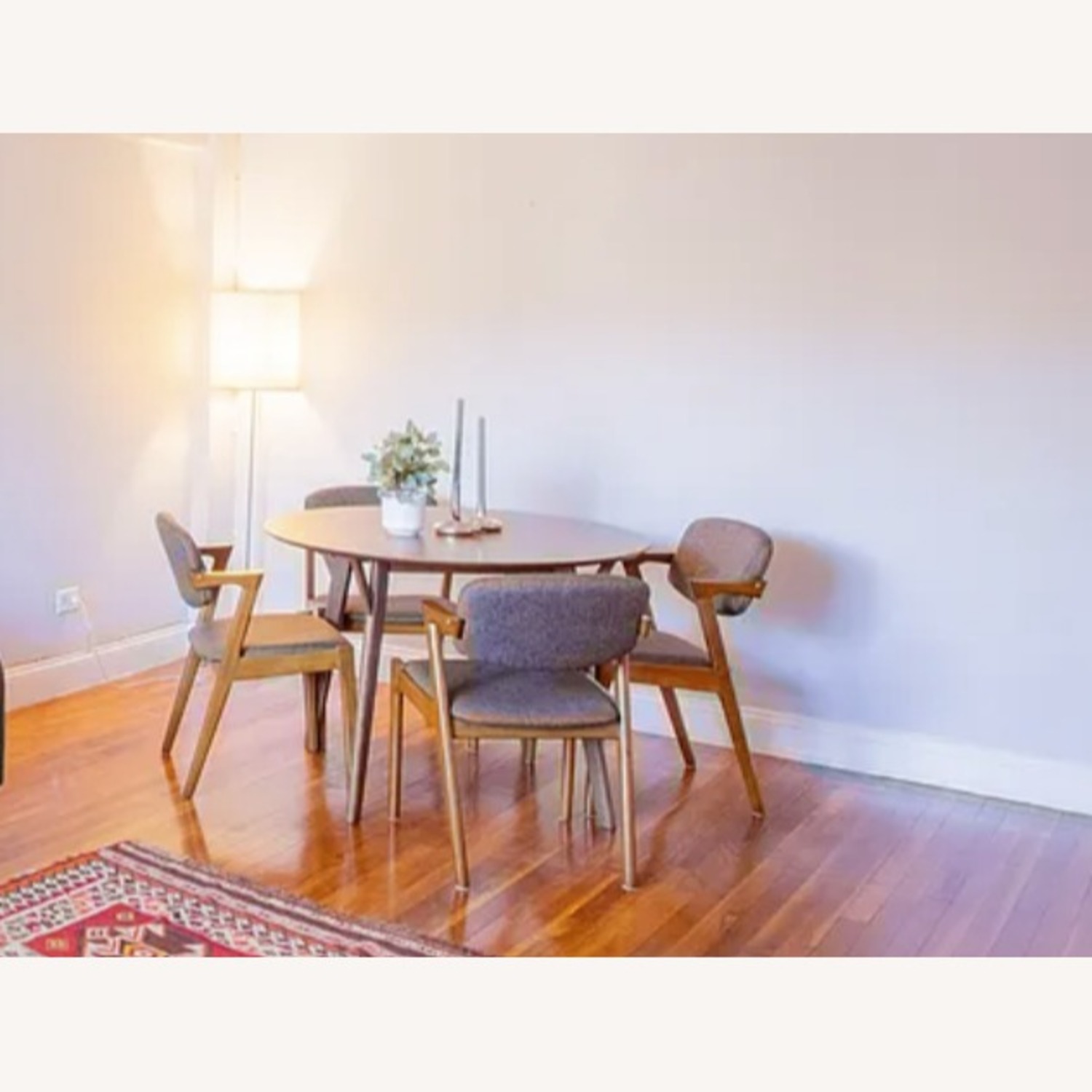 Evanston 42" Wood Dining Table Set - image-1