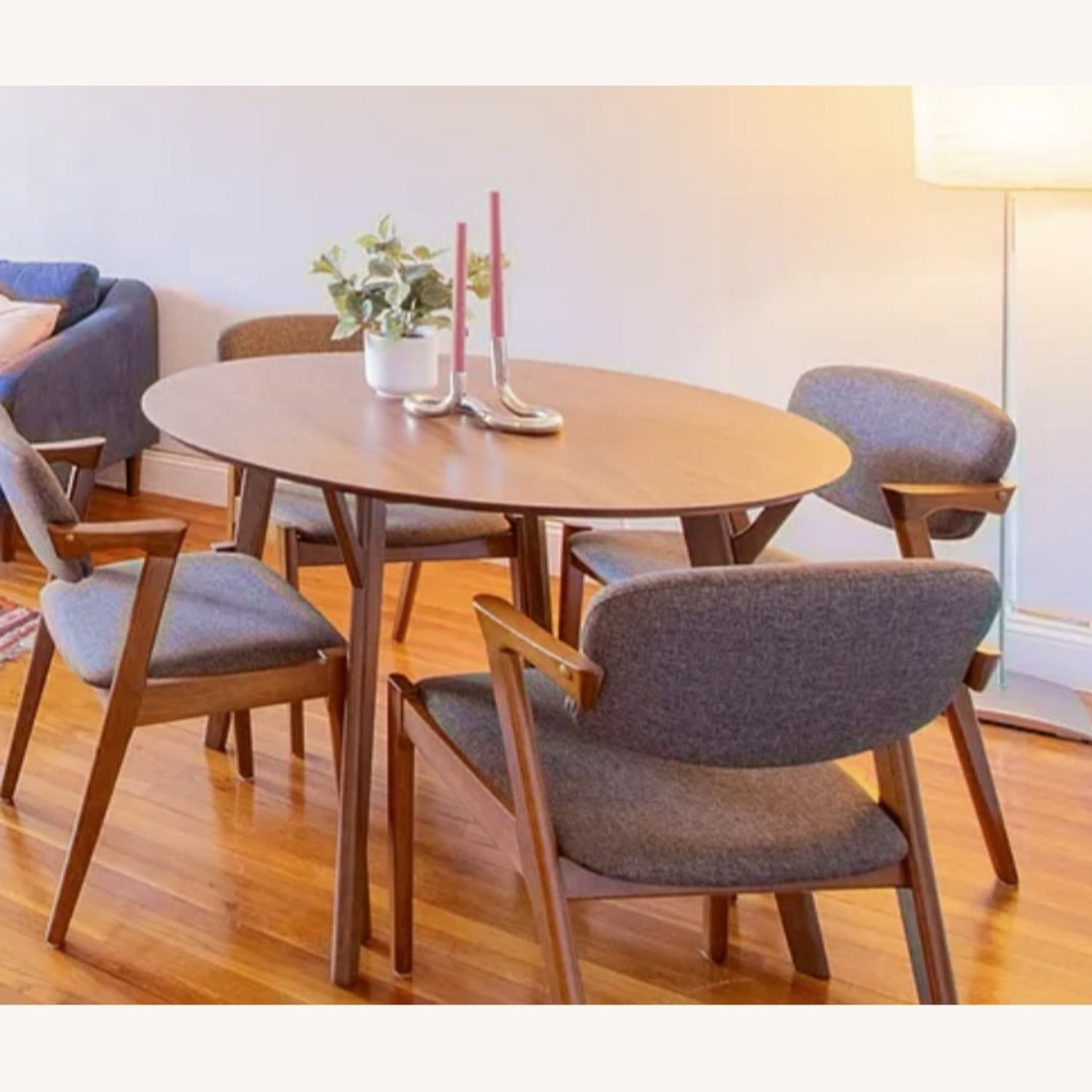 Evanston 42" Wood Dining Table Set - image-2