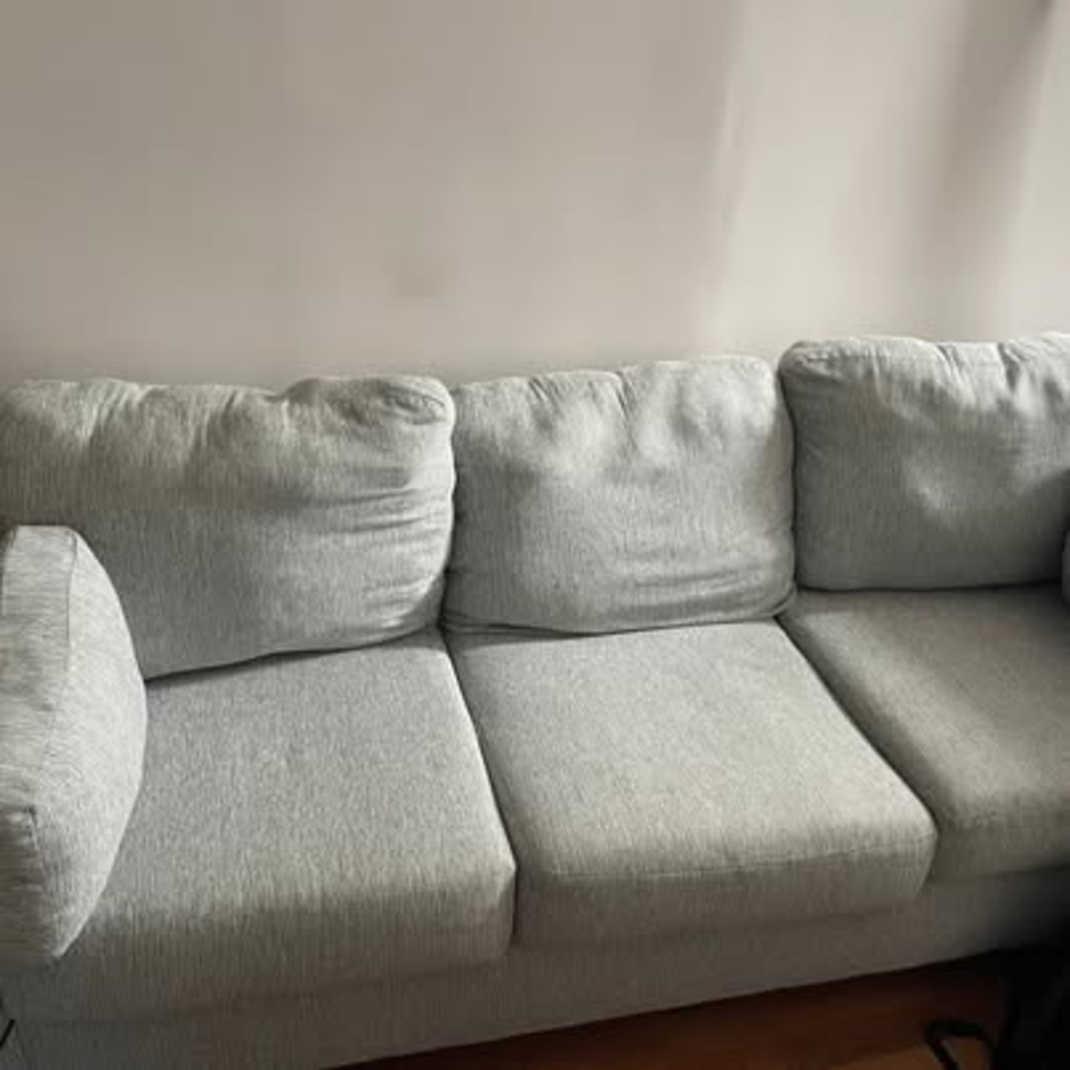 Shelby Light Gray Sofa - image-1
