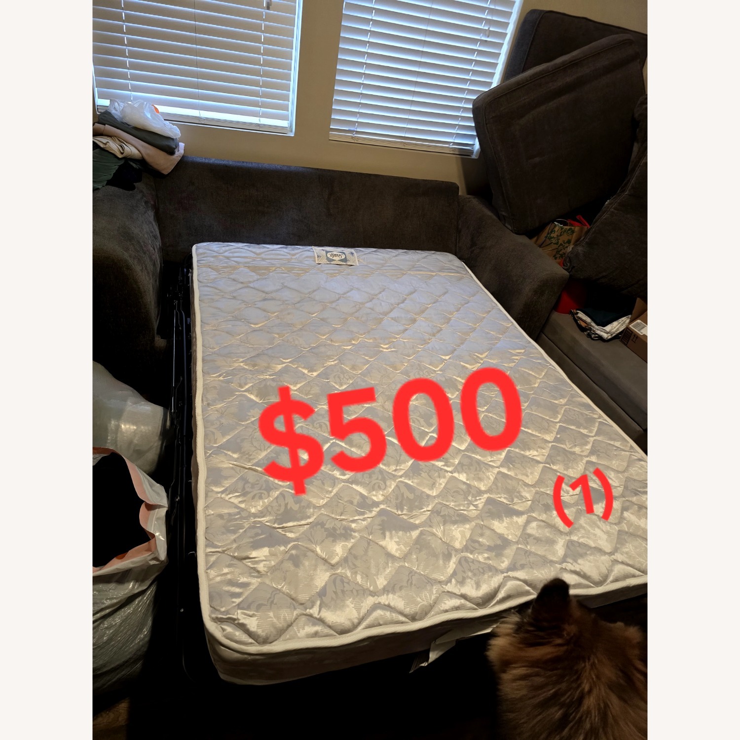 Dennin Heights Sleeper Loveseat - image-1